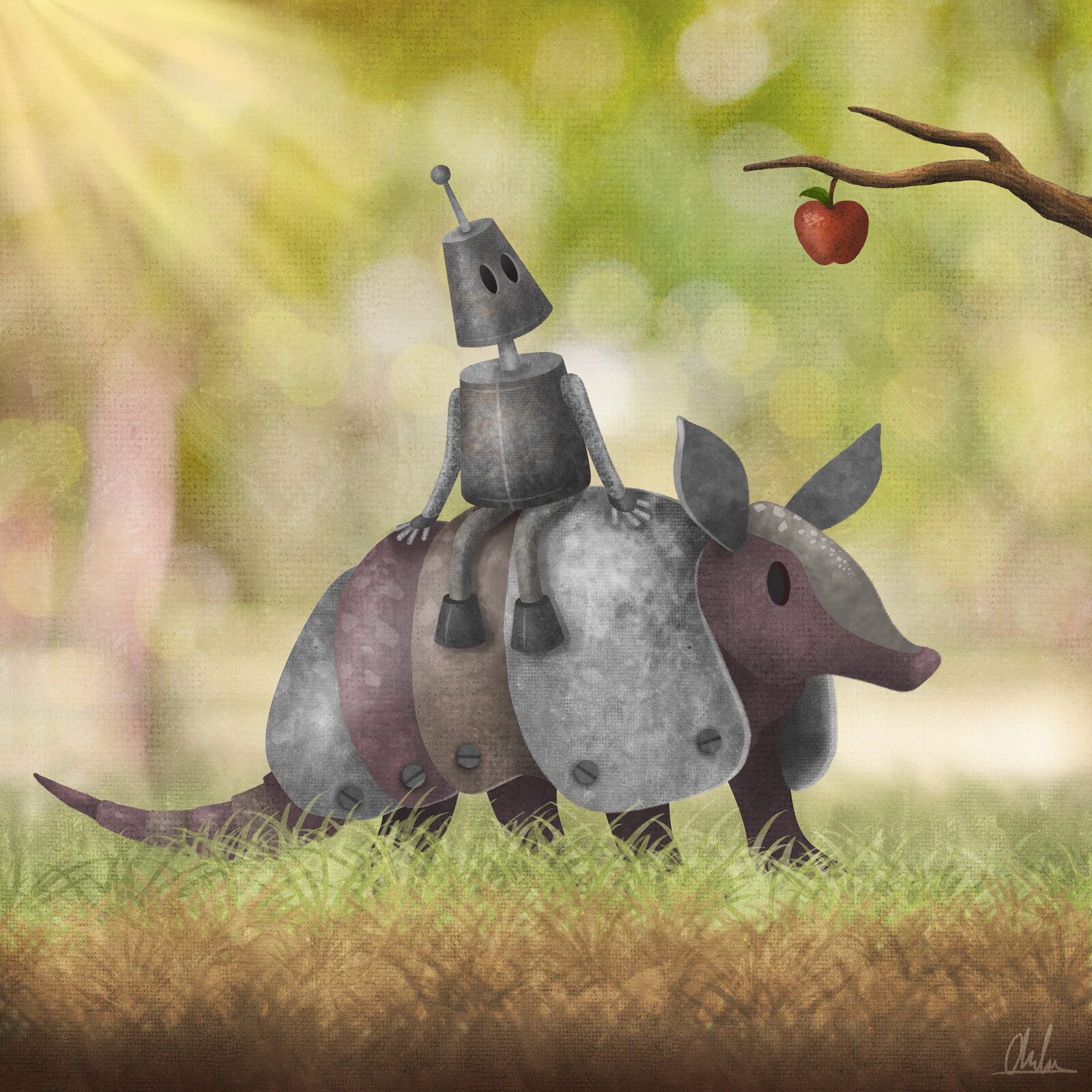 Mecharmadillo Friend