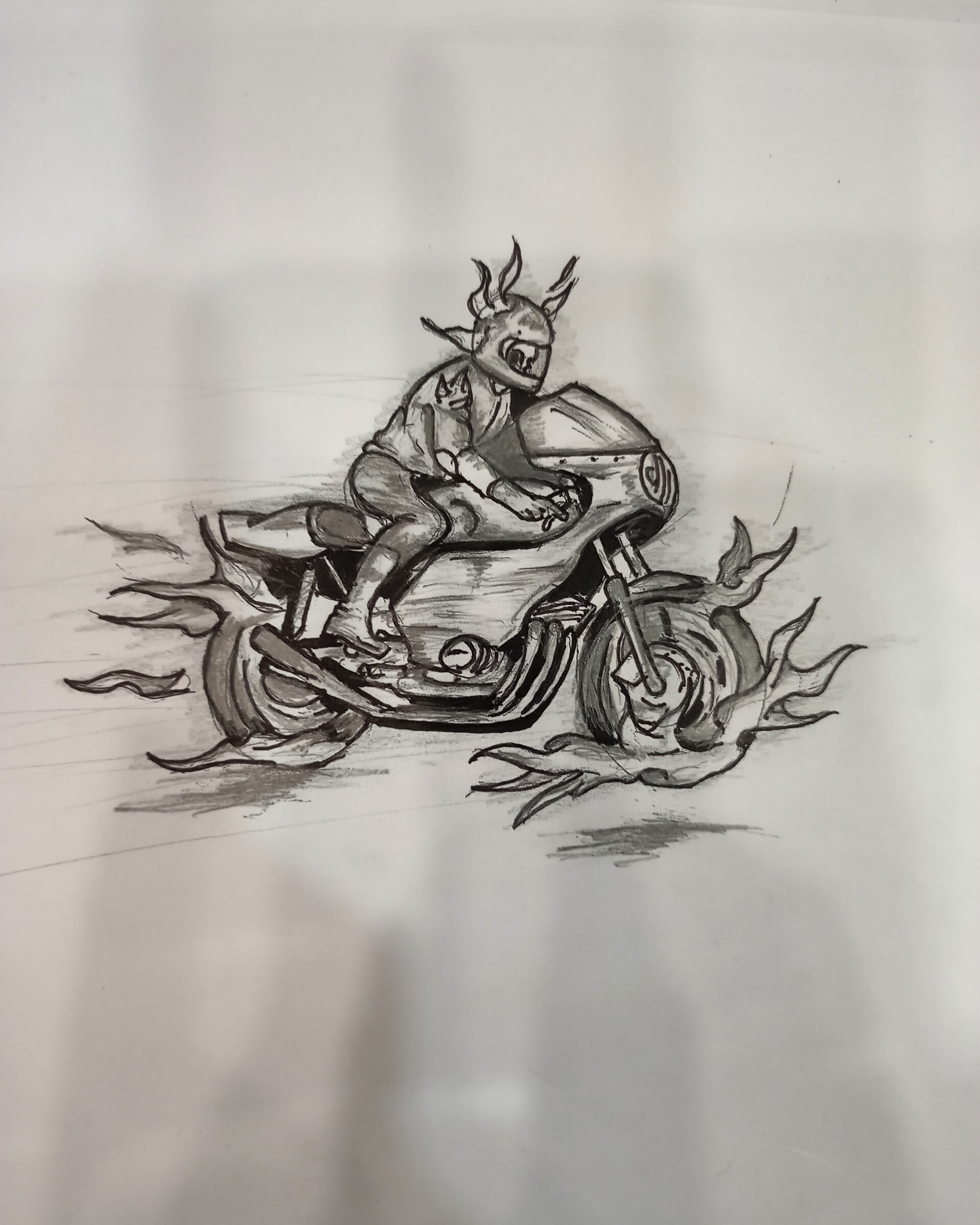 New Ghost Rider tattoo : r/nerdtattoos