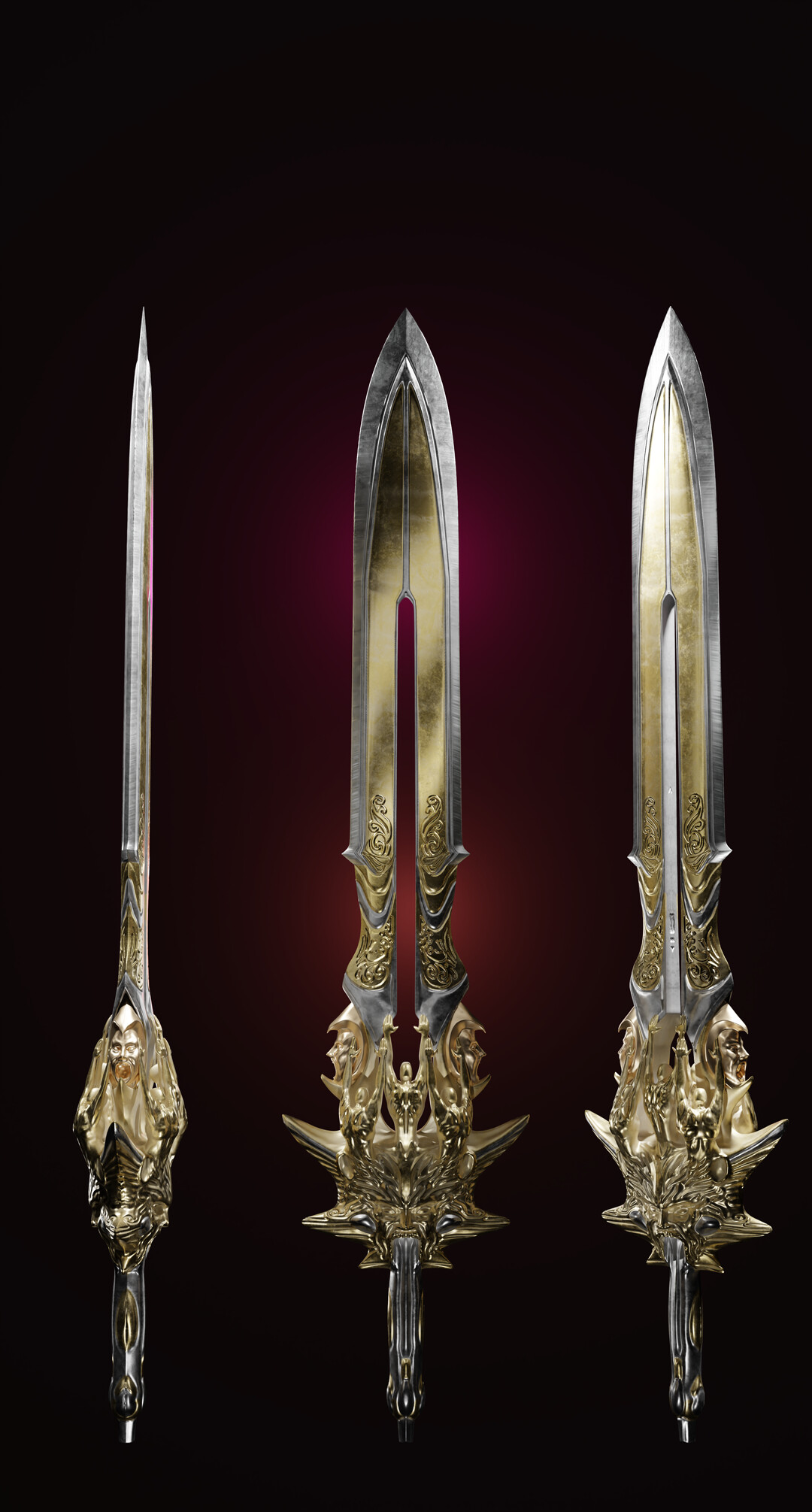 Blade of olympus 3D model