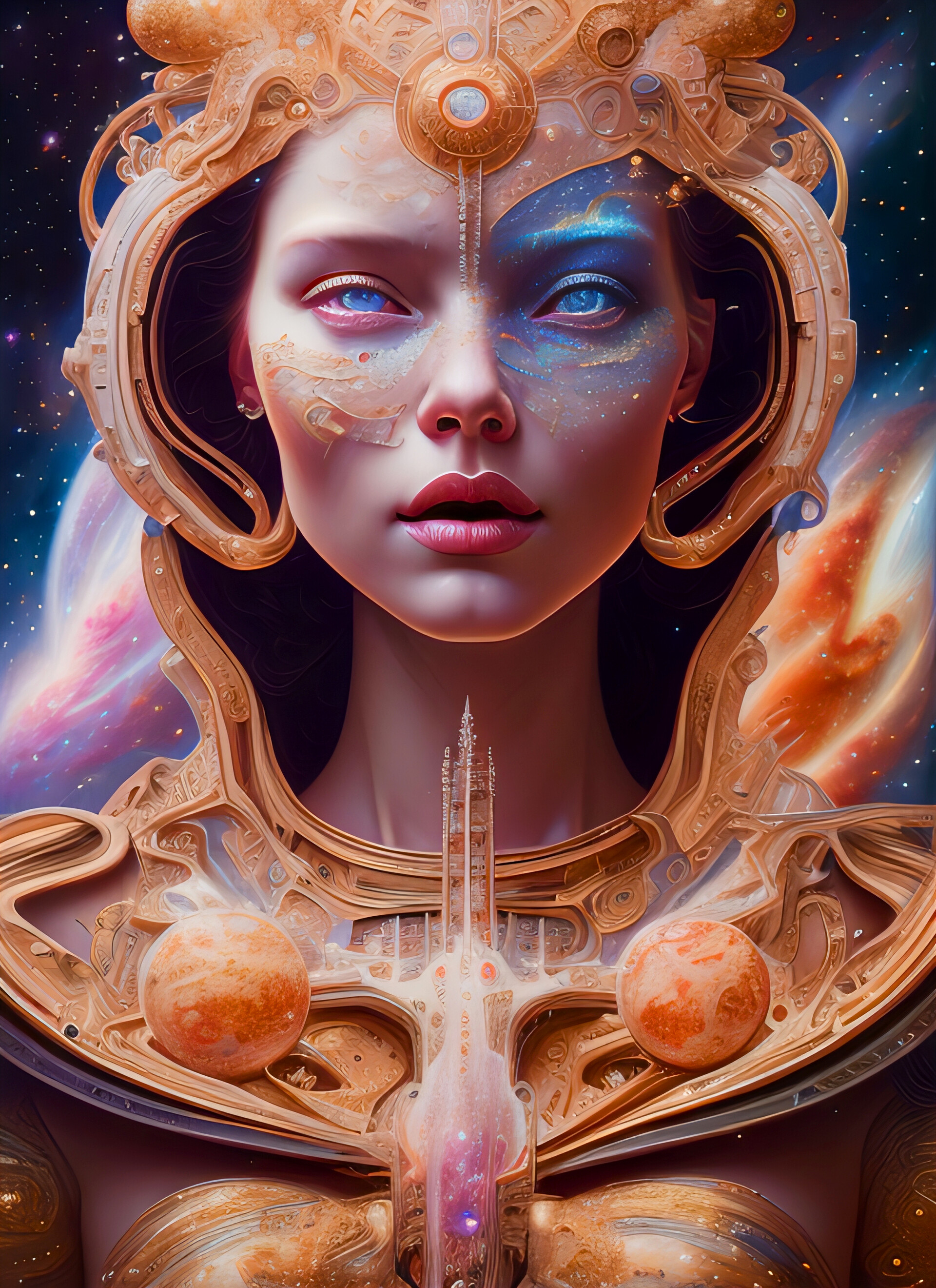 ArtStation Celestial Goddess Series