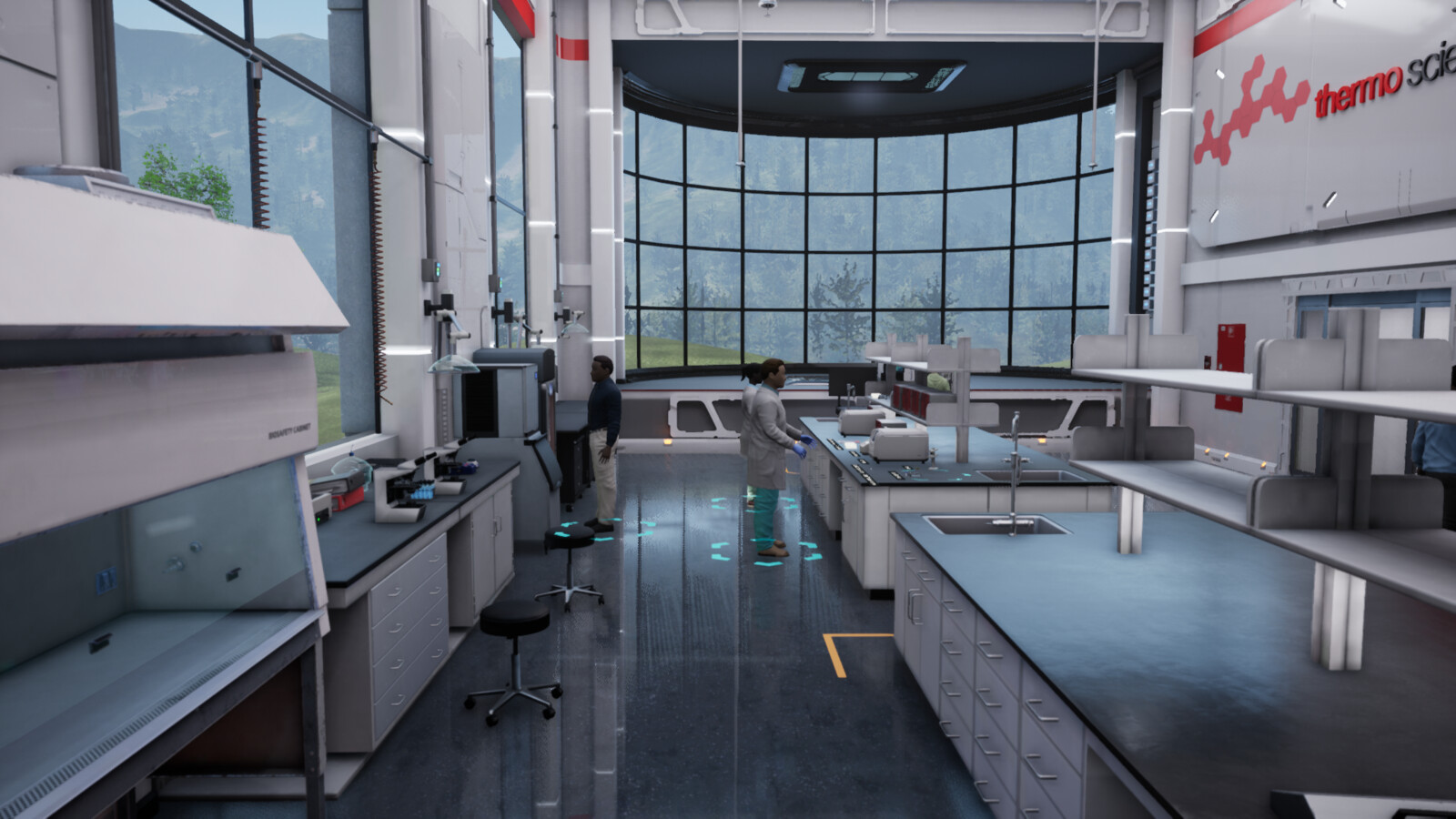 "Sample-Prep" and "Workflow" area