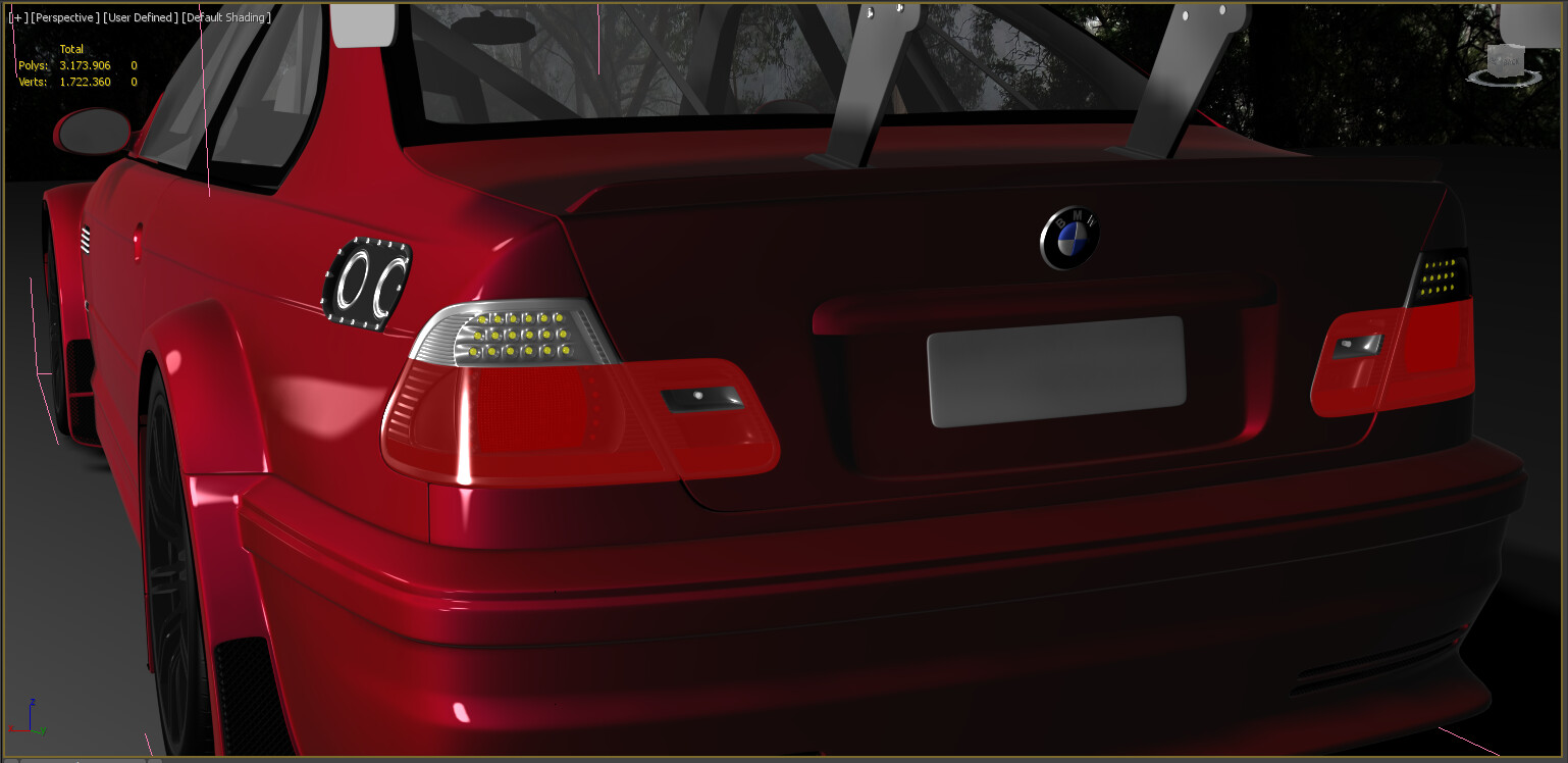 ArtStation - BMW M3 E46 4-in-1 mod for NFS Most Wanted