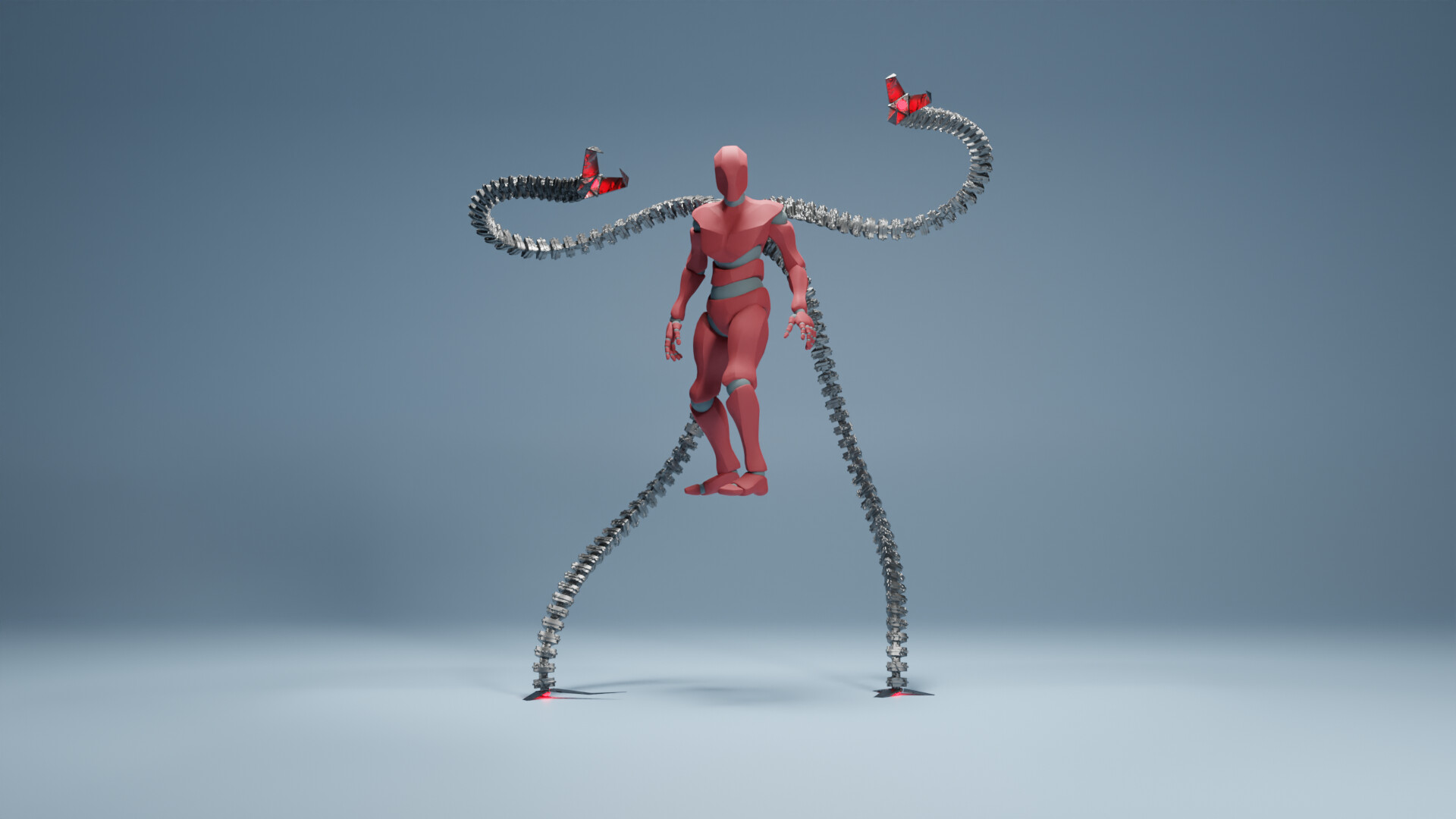 Artstation robot tentacles
