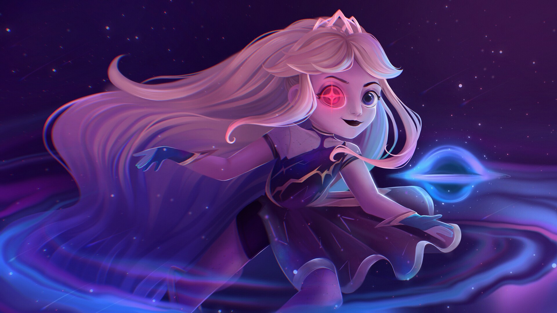 ArtStation - Zoe Dark Cosmic - Splash Art