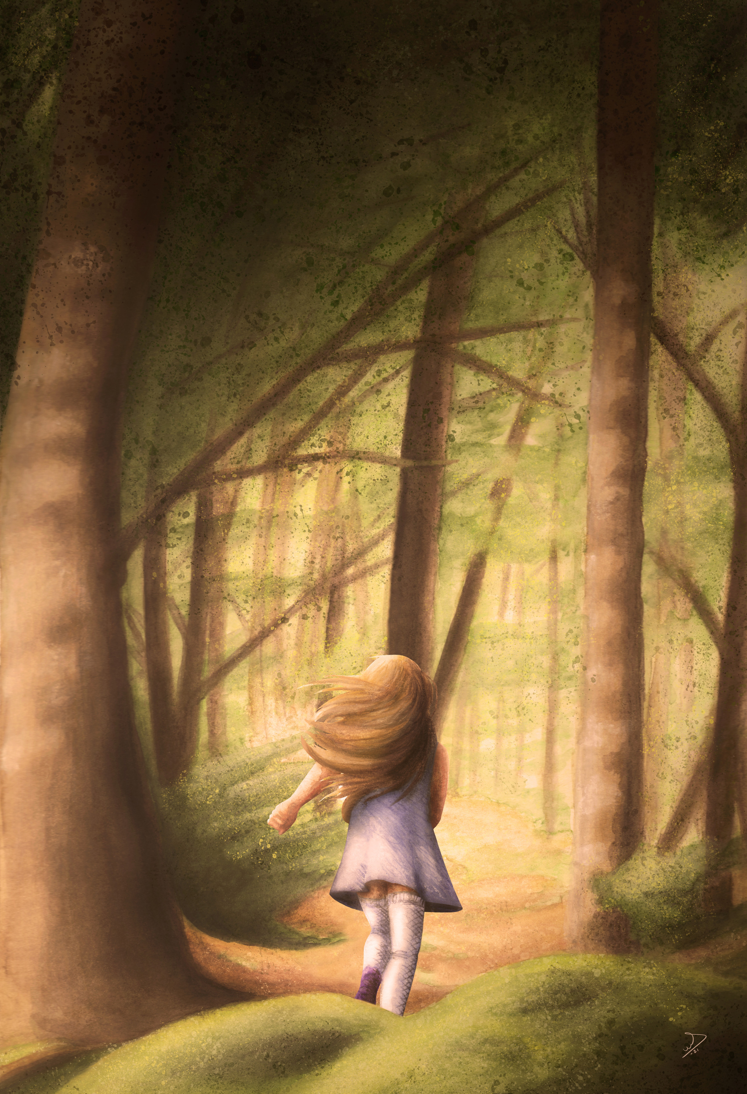 Carol and the forest