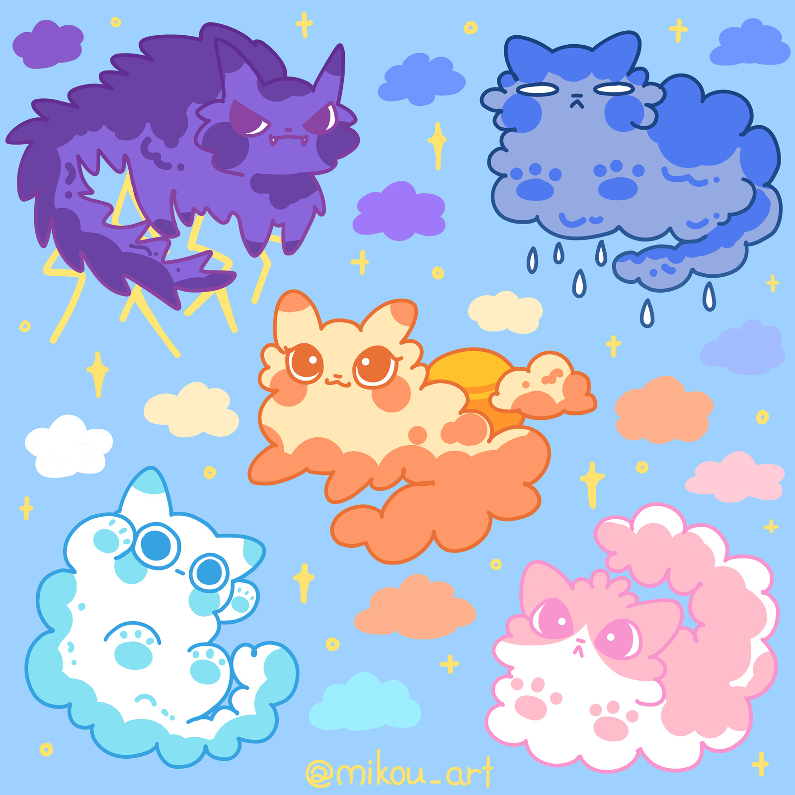 Cloudy Cat