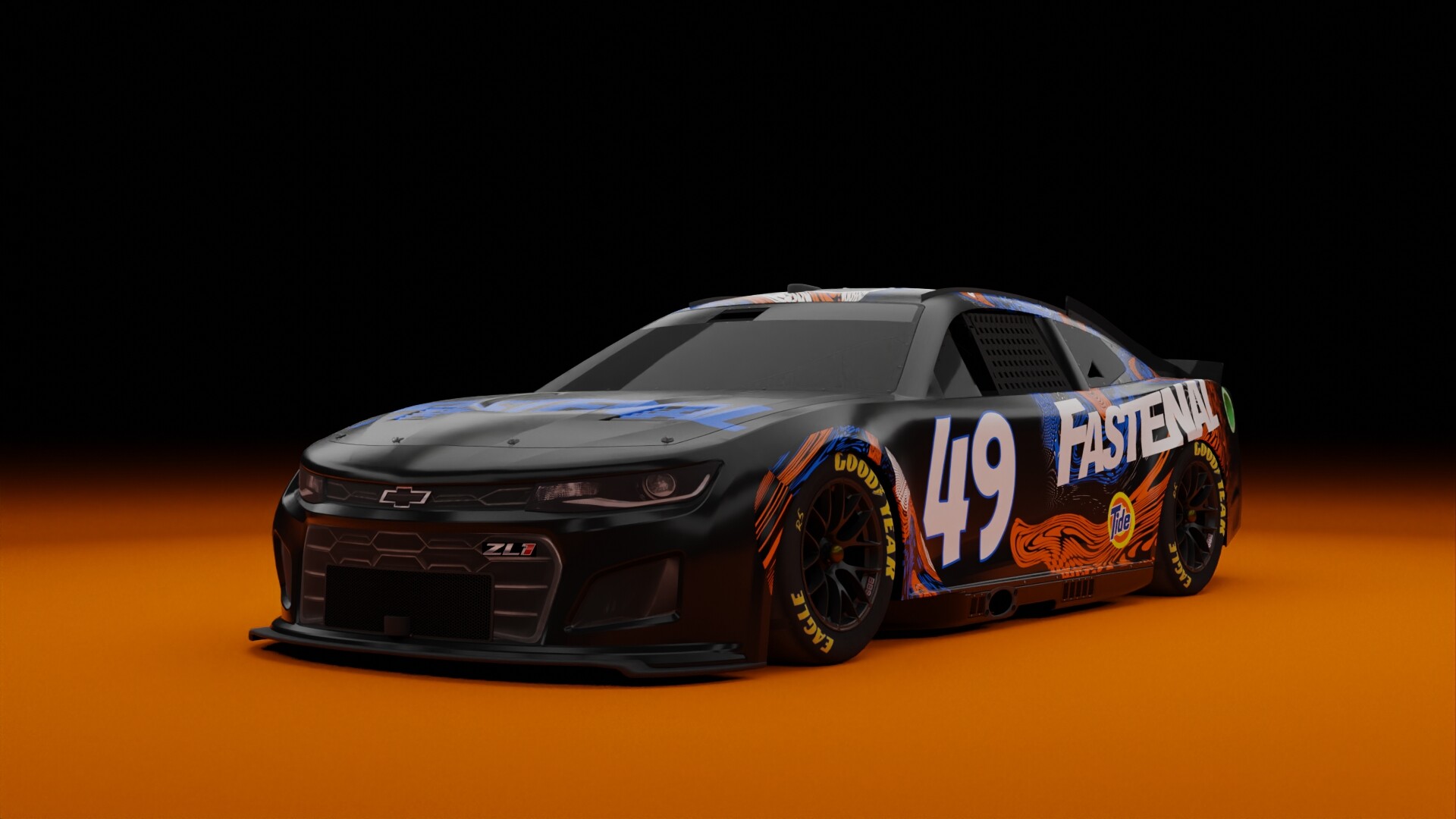 ArtStation NASCAR Chevrolet Camaro Fastenal livery