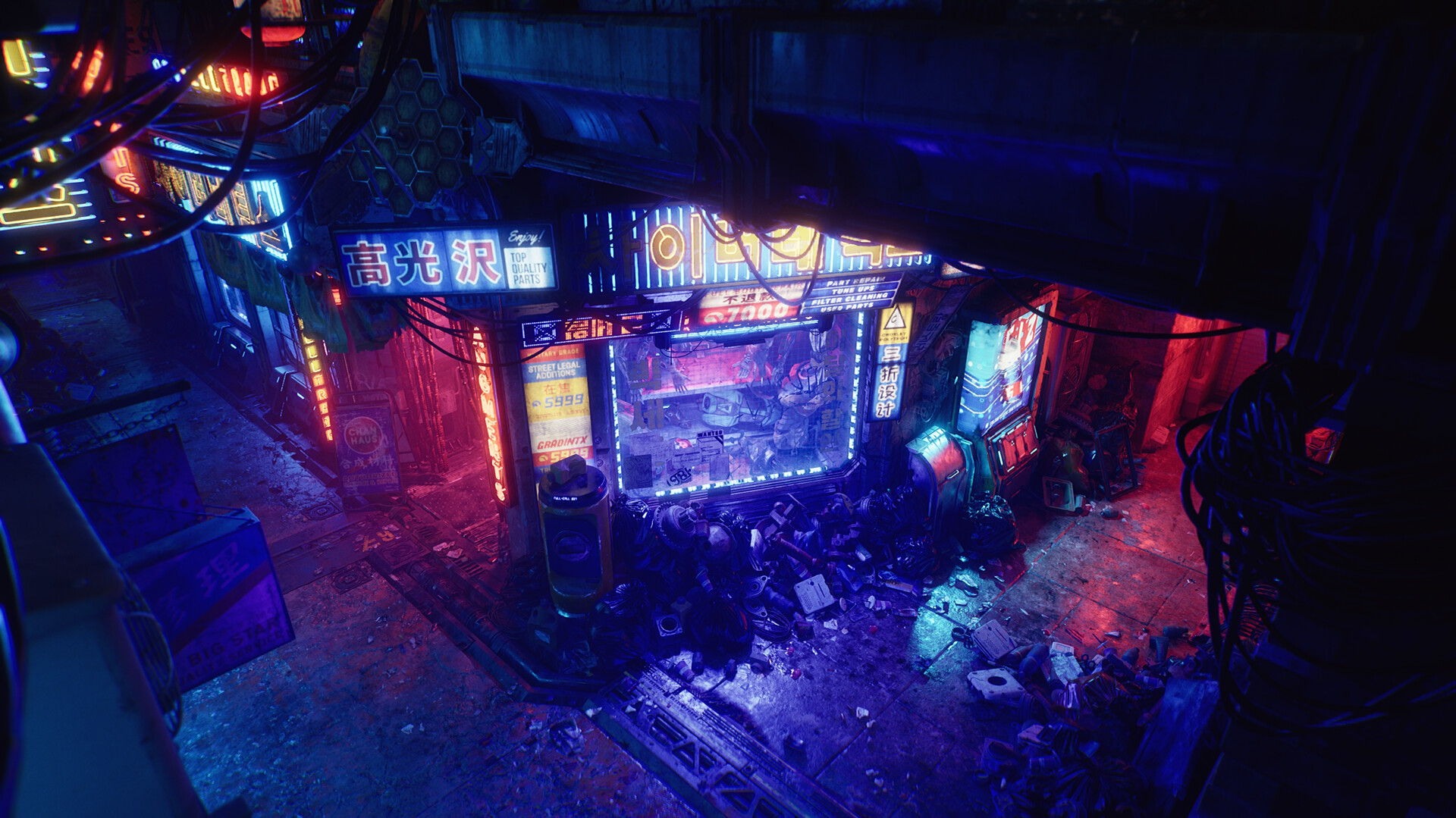Dekogon Studios Palmetro City Butcher's Alley (UE5)