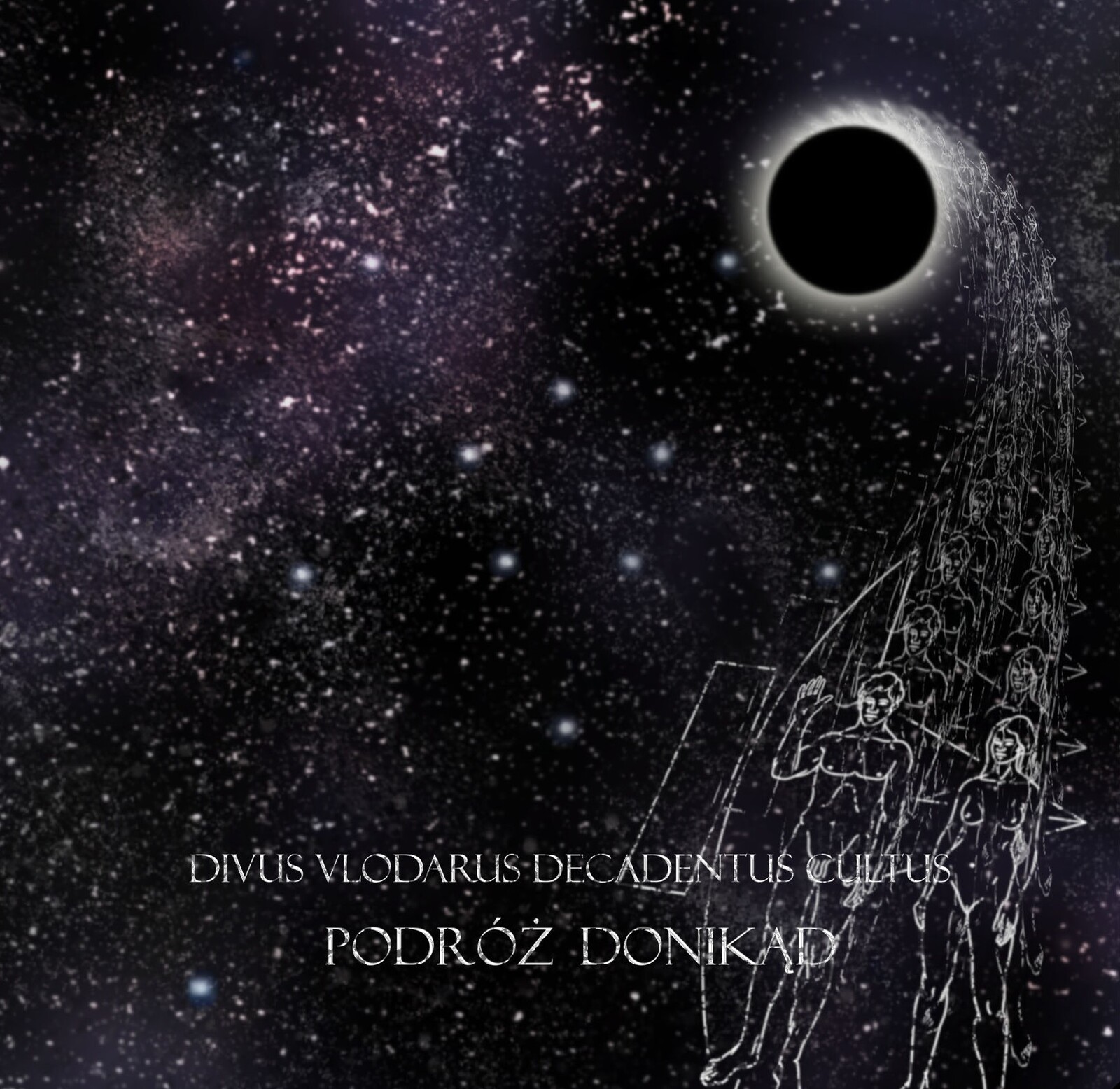 A journey to Nowhere -a front cover - Podróż donikąd -przód okładki - Adobe Photoshop