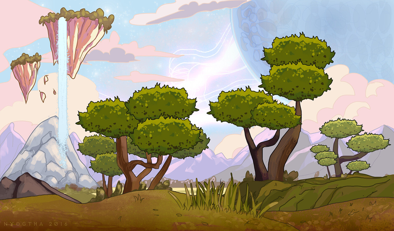 Nagrand in Rick &amp; Morty 2016