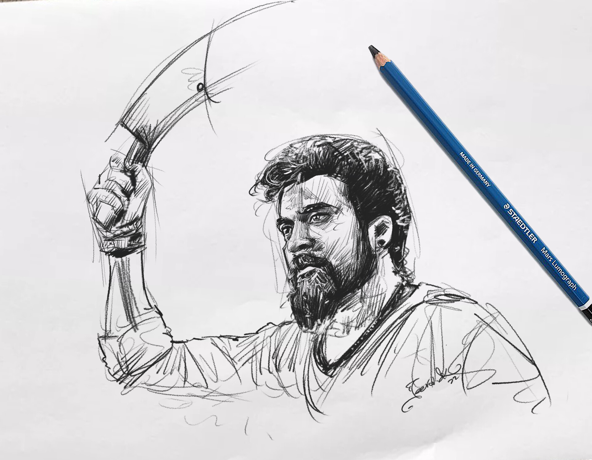 Vikram Rolex Suriya Pencil Sketch 2022 RolexSir Vikrammovie Pencilsketch  by Jeeva Artist