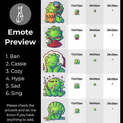 Lurk 3D Animated Emote V2 Discord Emotes Emote Commission