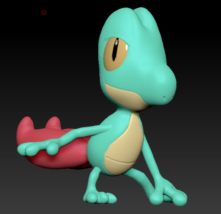 ArtStation - Shiny Treecko 3D model