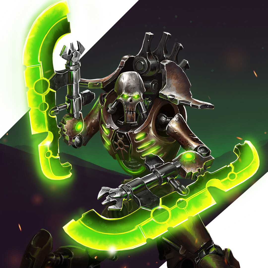 Warhammer 40k Necrons Kunst