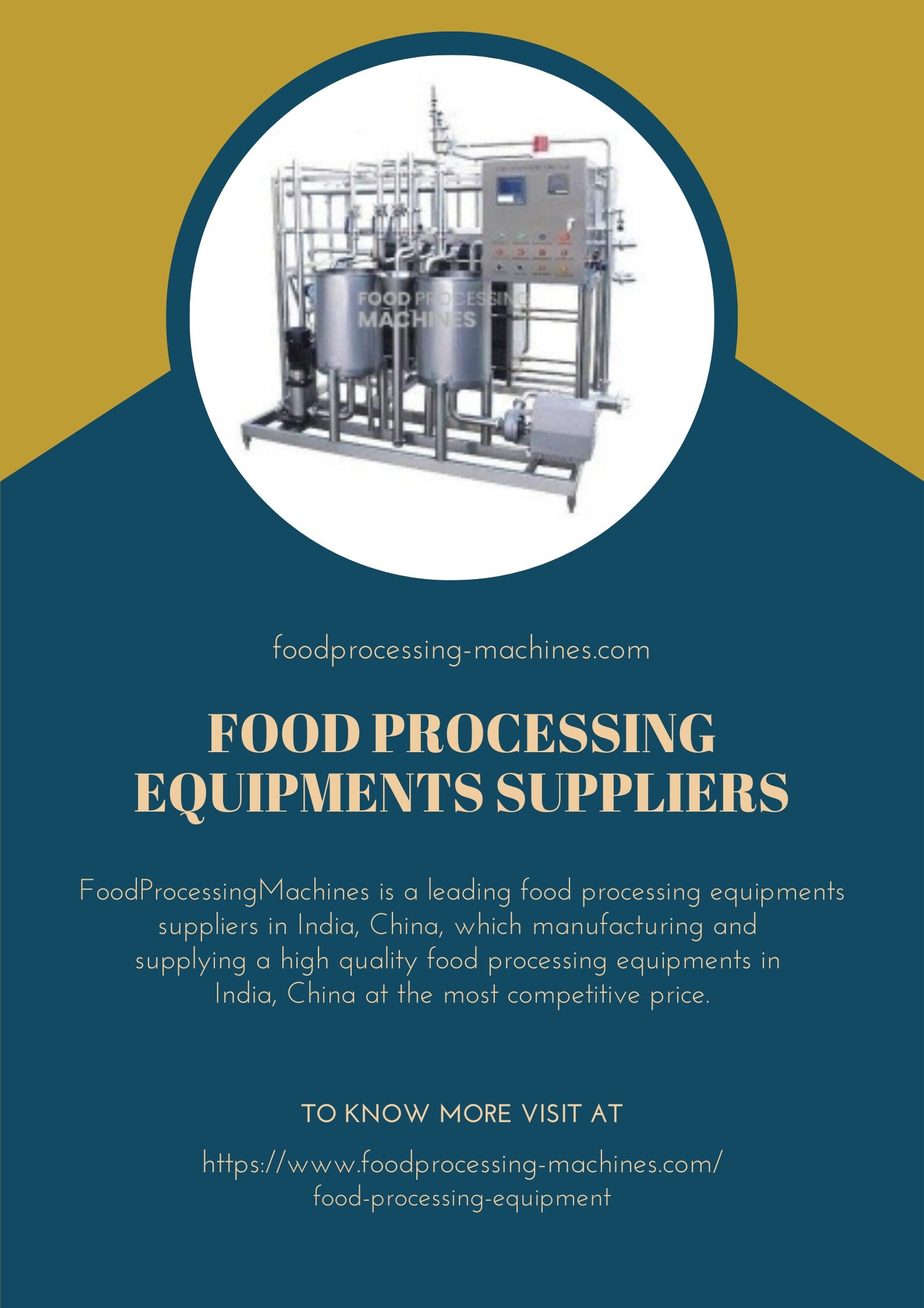 ArtStation Food Processing Equipments Suppliers