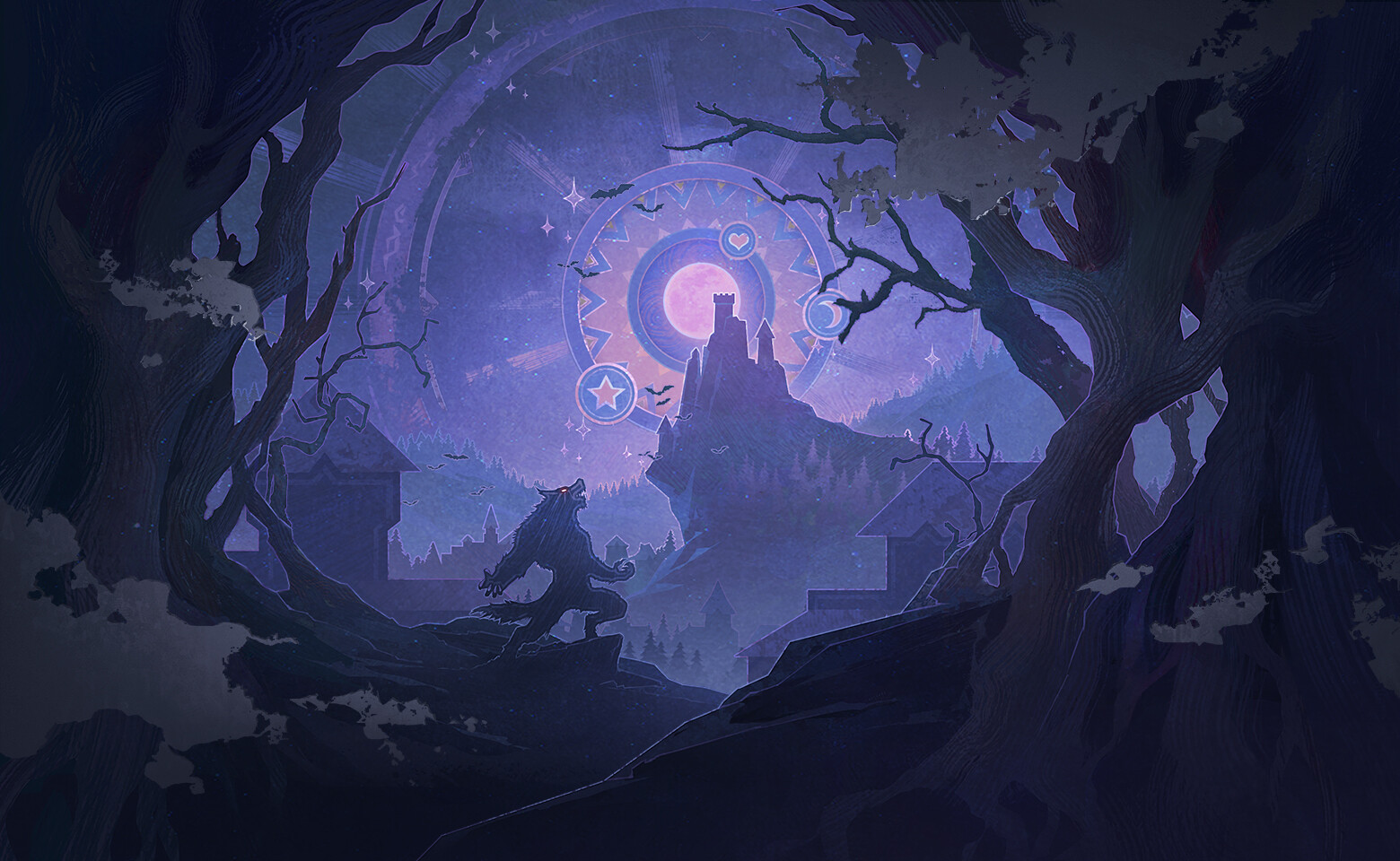 Artstation 第10赛季壁画背景