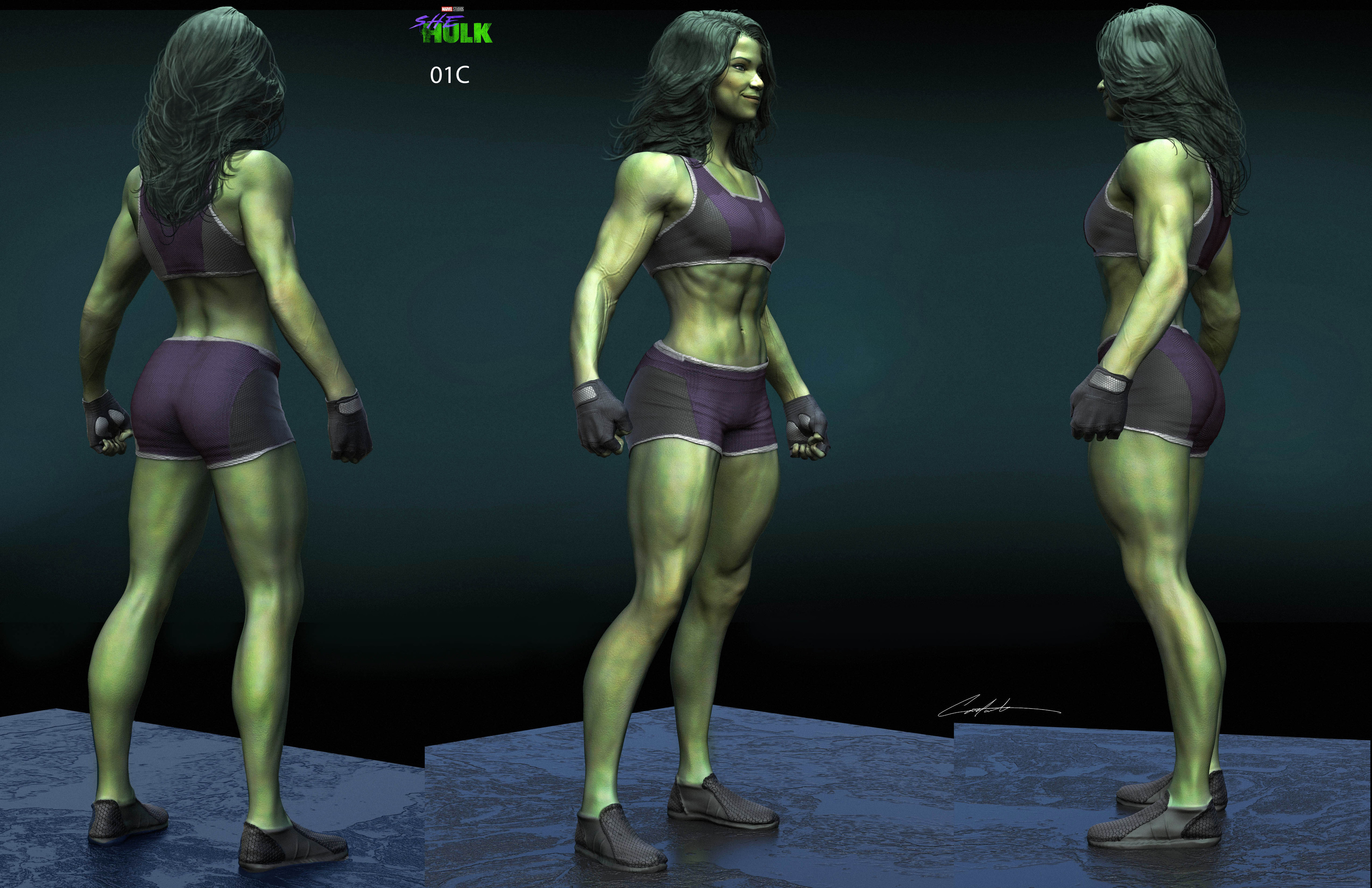 She Hulk: The Athletic Side - c6b5bqo