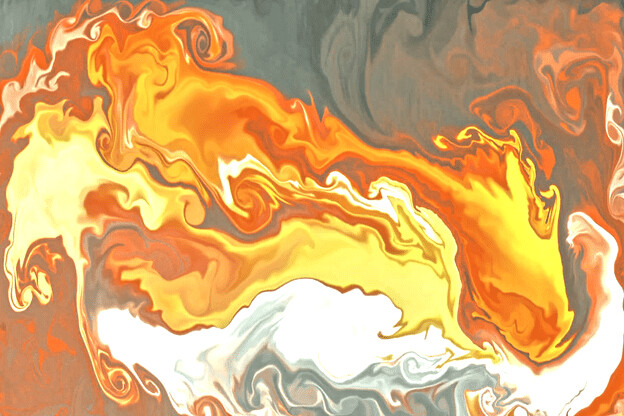 Version 1 prints available here:  https://donlawrenceart.artstation.com/store/prints/q5mA0/orange-cream-fluid-abstract-1