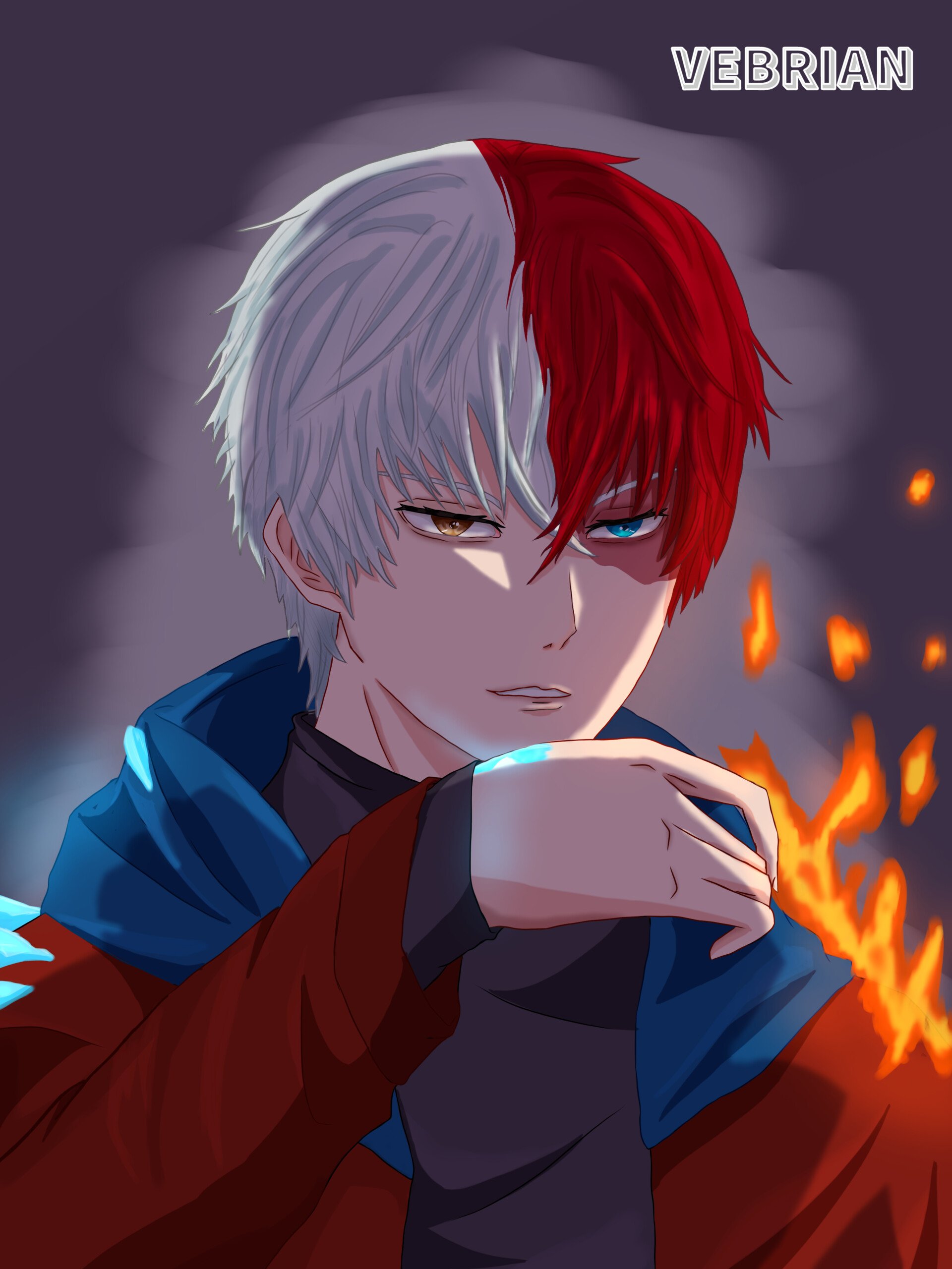 ArtStation - Shoto Todoroki
