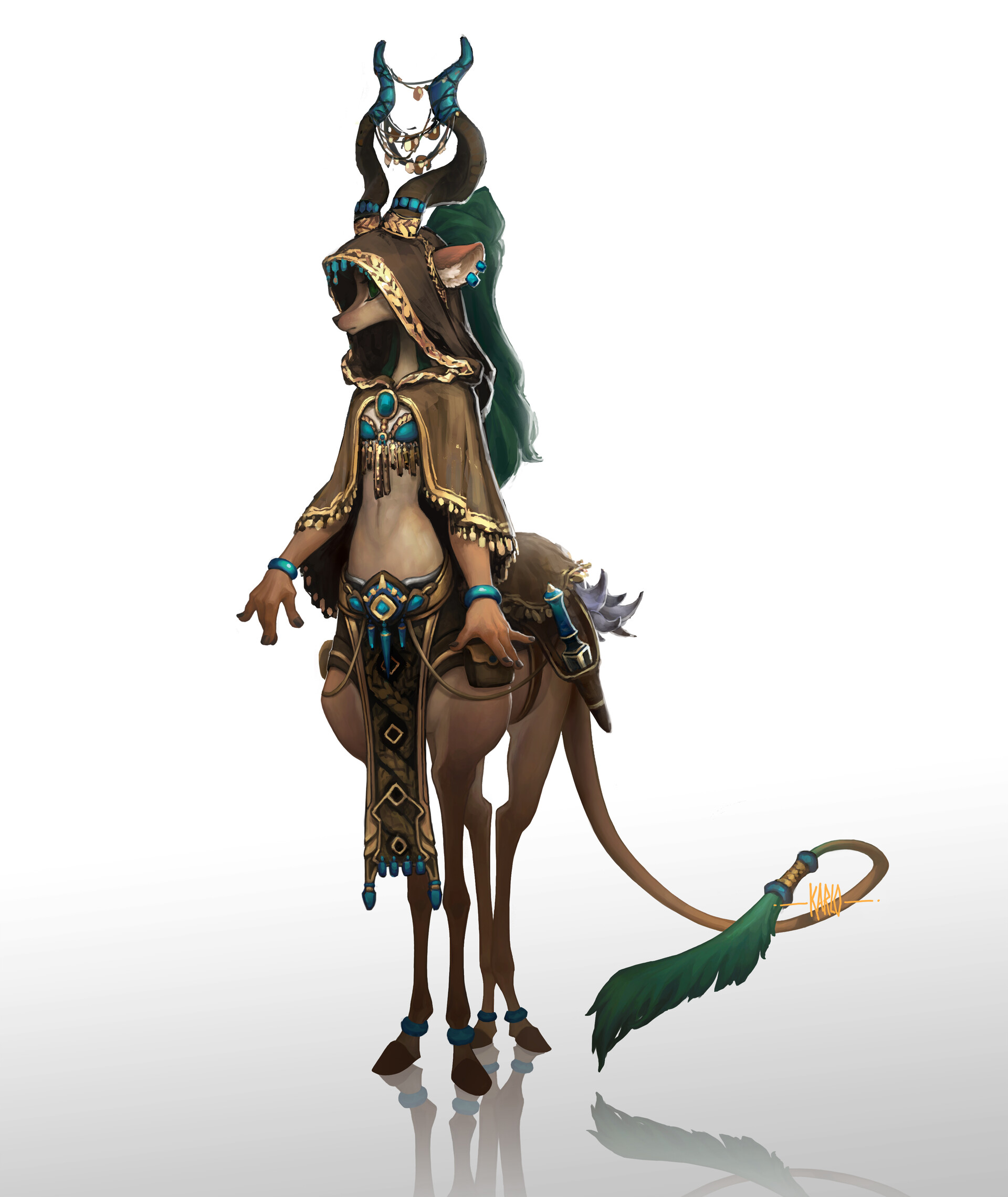 ArtStation Dressing in drag