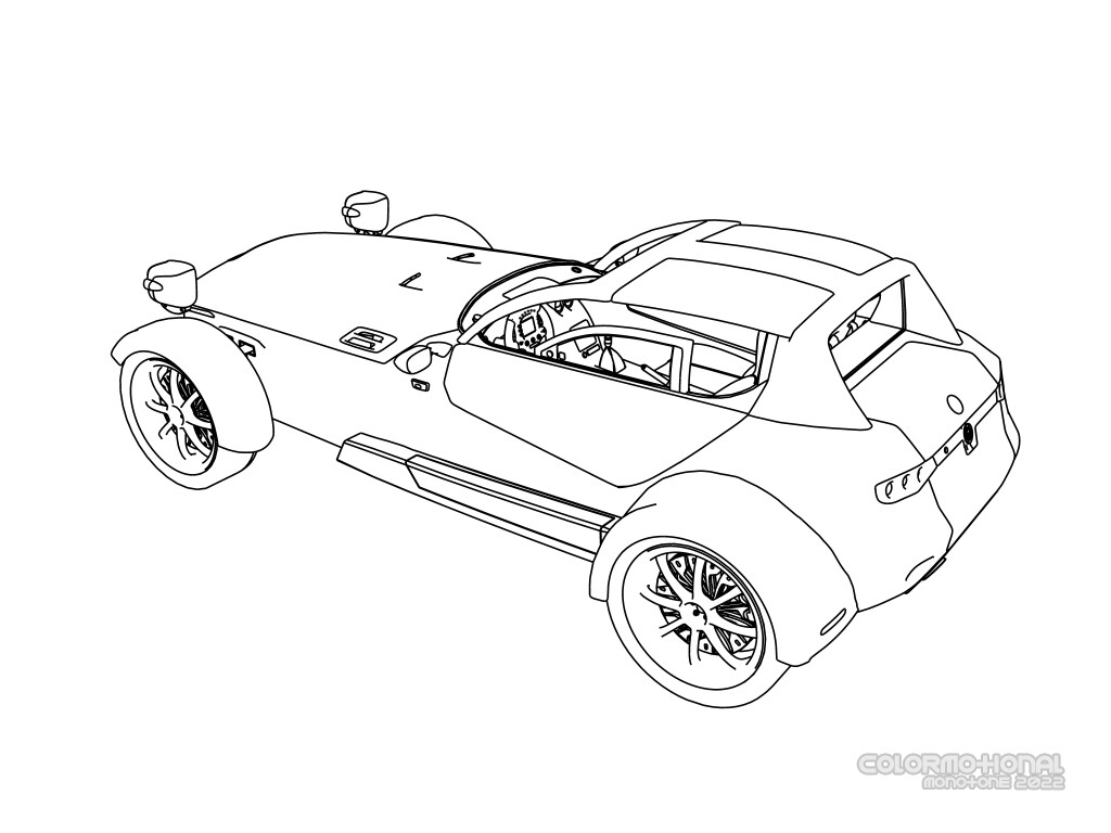 ArtStation CARS IFR Automotive Aspid BW