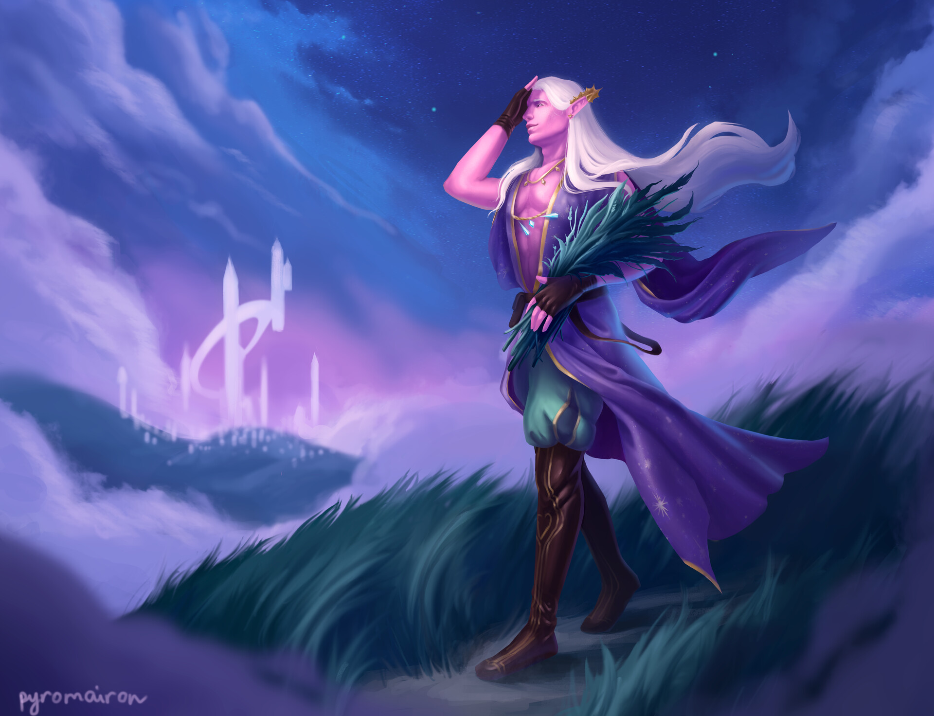 A Commission I Did Of My Friends Dnd Astral Elf Character!, 52 OFF