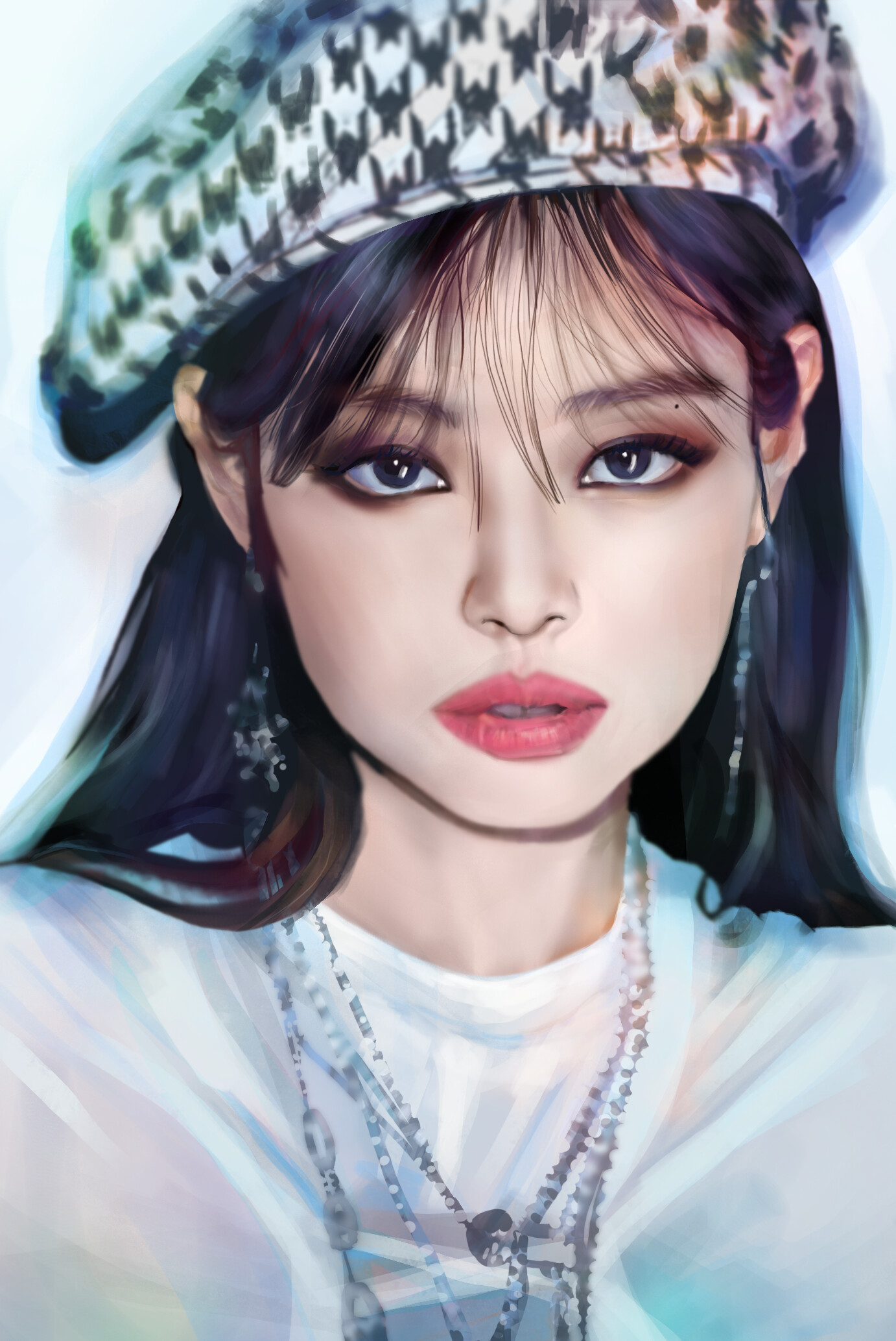 ArtStation - Portrait of Jennie Kim