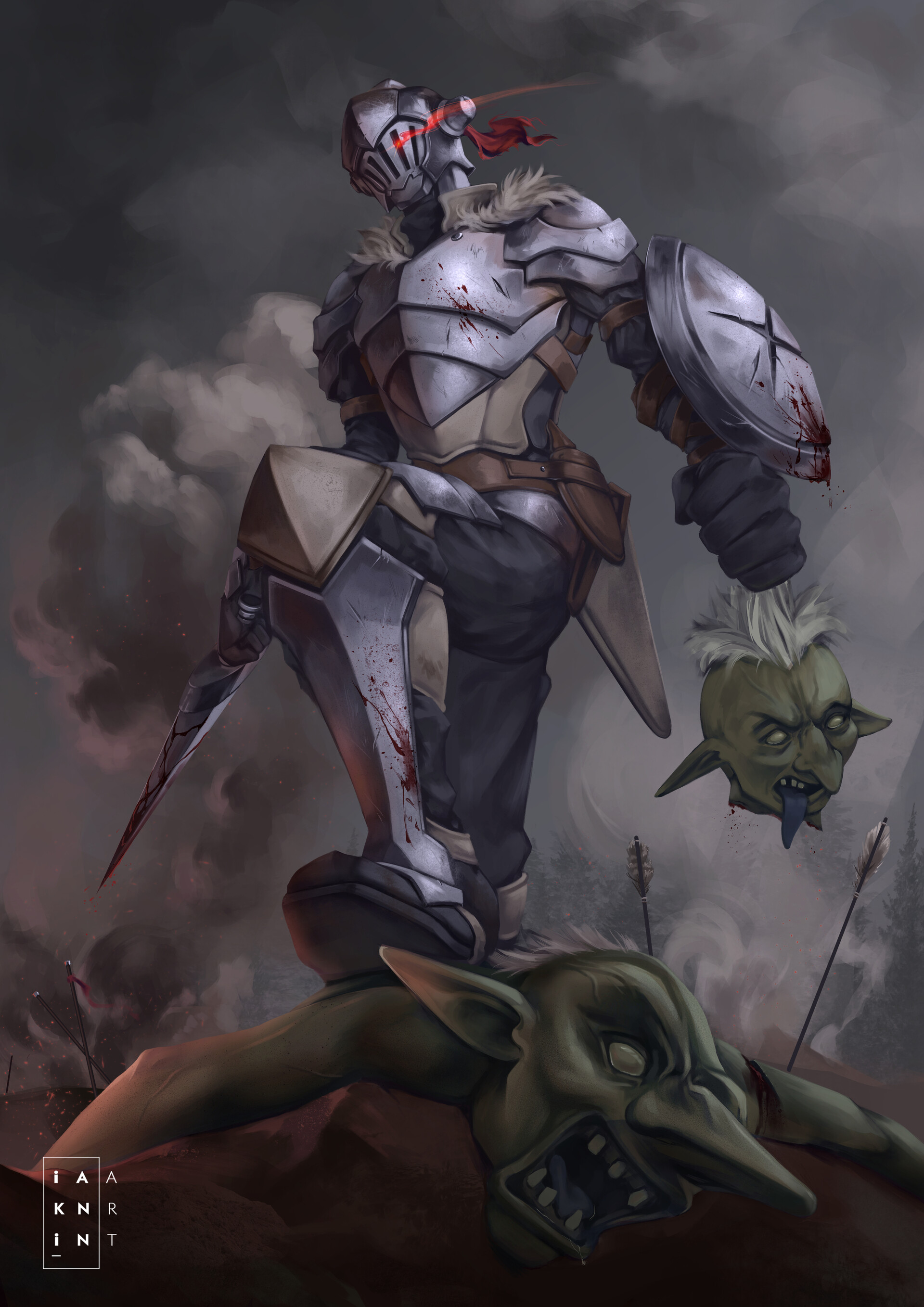 Goblin Slayer  Goblin, Samurai artwork, Goblin slayer meme