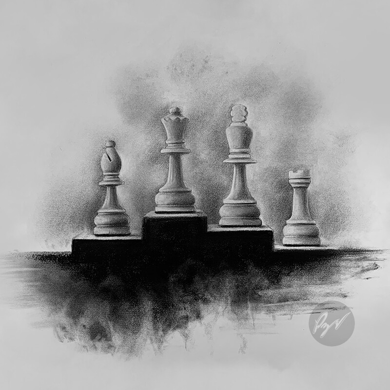 ArtStation - Pieces | Charcoal Drawing