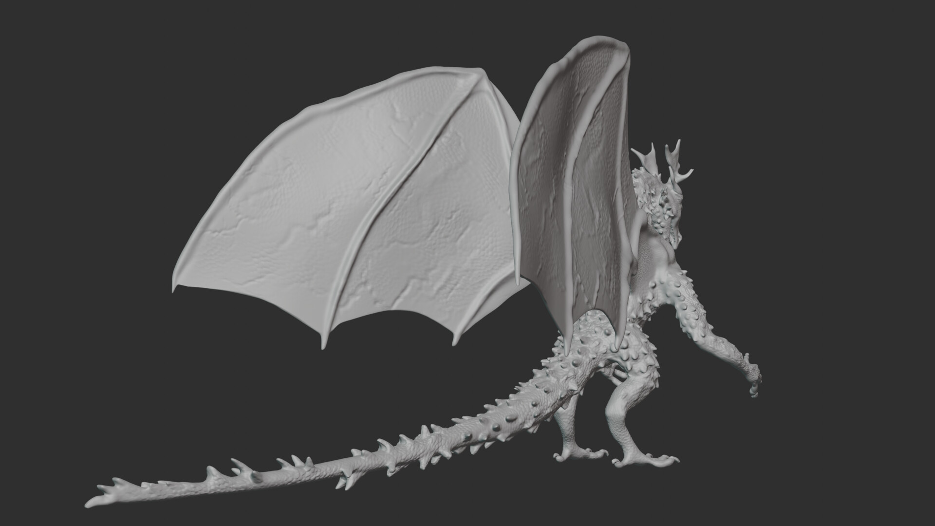 European Dragon 3D model