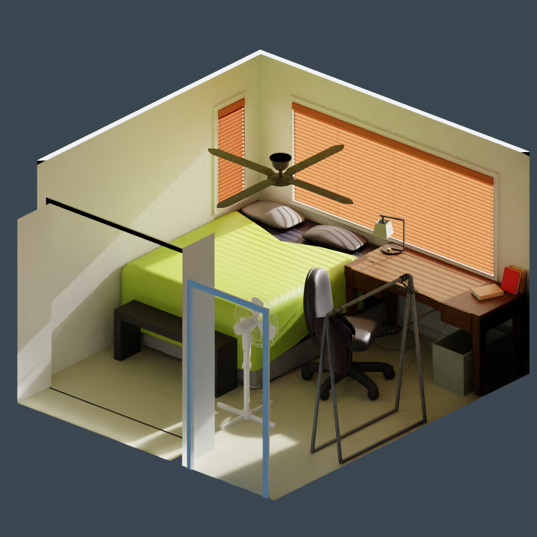 Room - Orthographic view