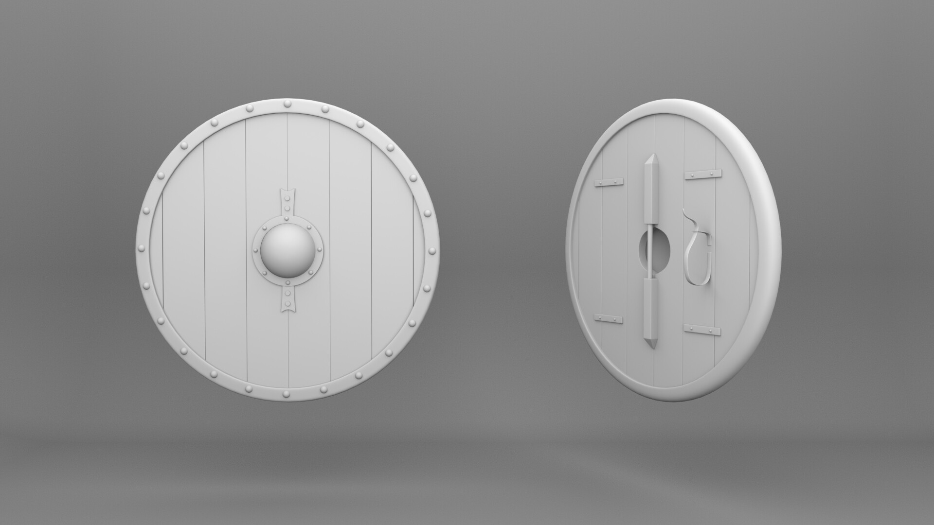 Debarghya Chandra Viking_Shield_3dmodel