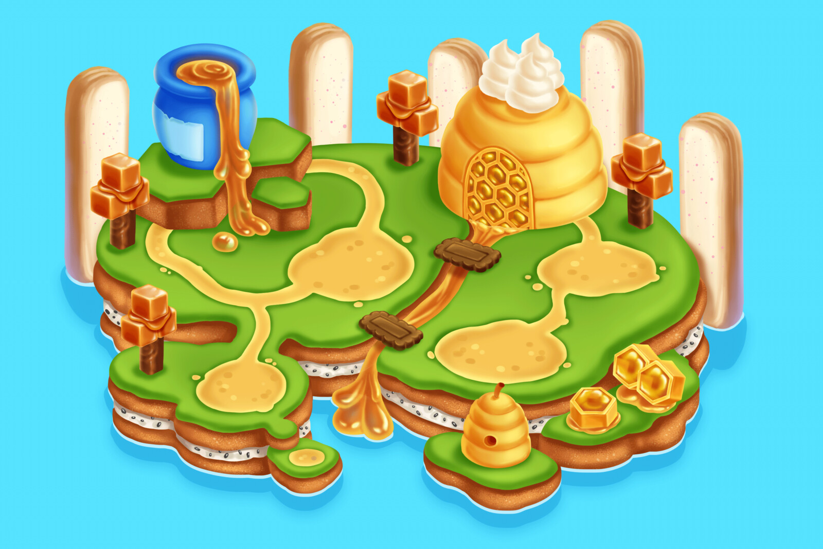 Honey Island-first rendition
