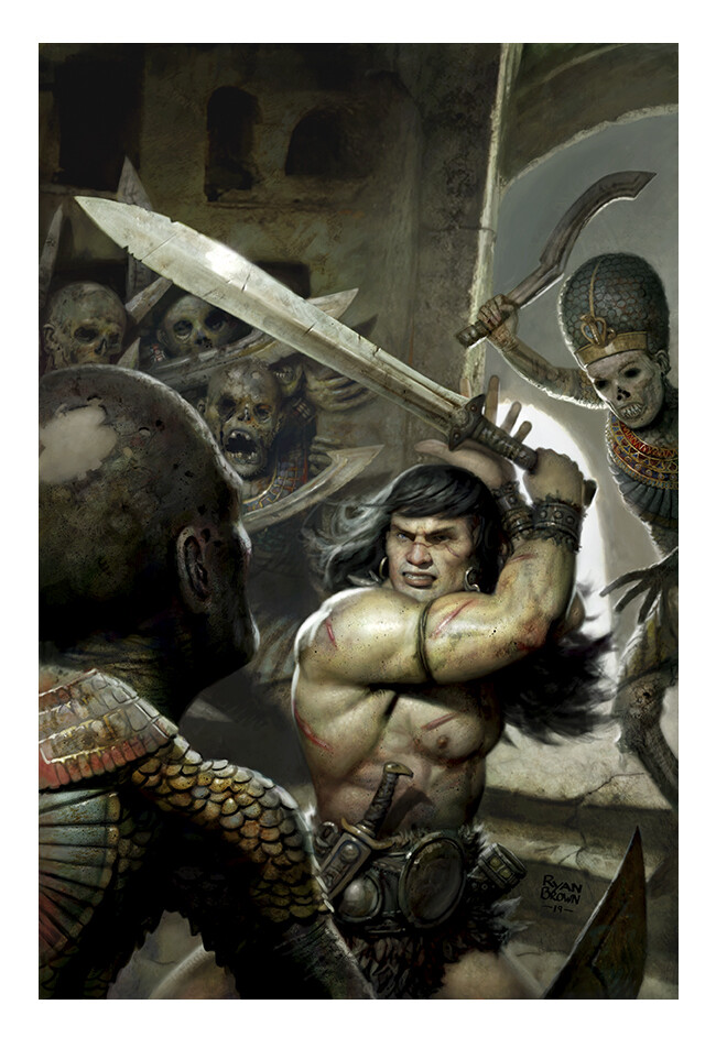 ArtStation - conan cover