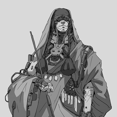 ArtStation - Monk 武僧