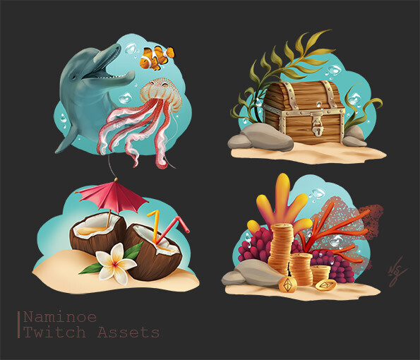 Naminoe SG - Twitch Assets Sea