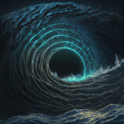ArtStation - The Ocean's Black Hole
