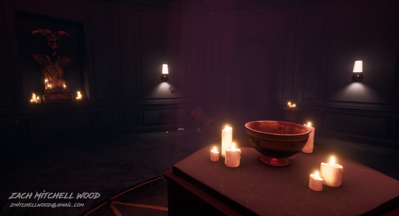 Zach Mitchell Wood - Dark Cultist Ritual Chamber