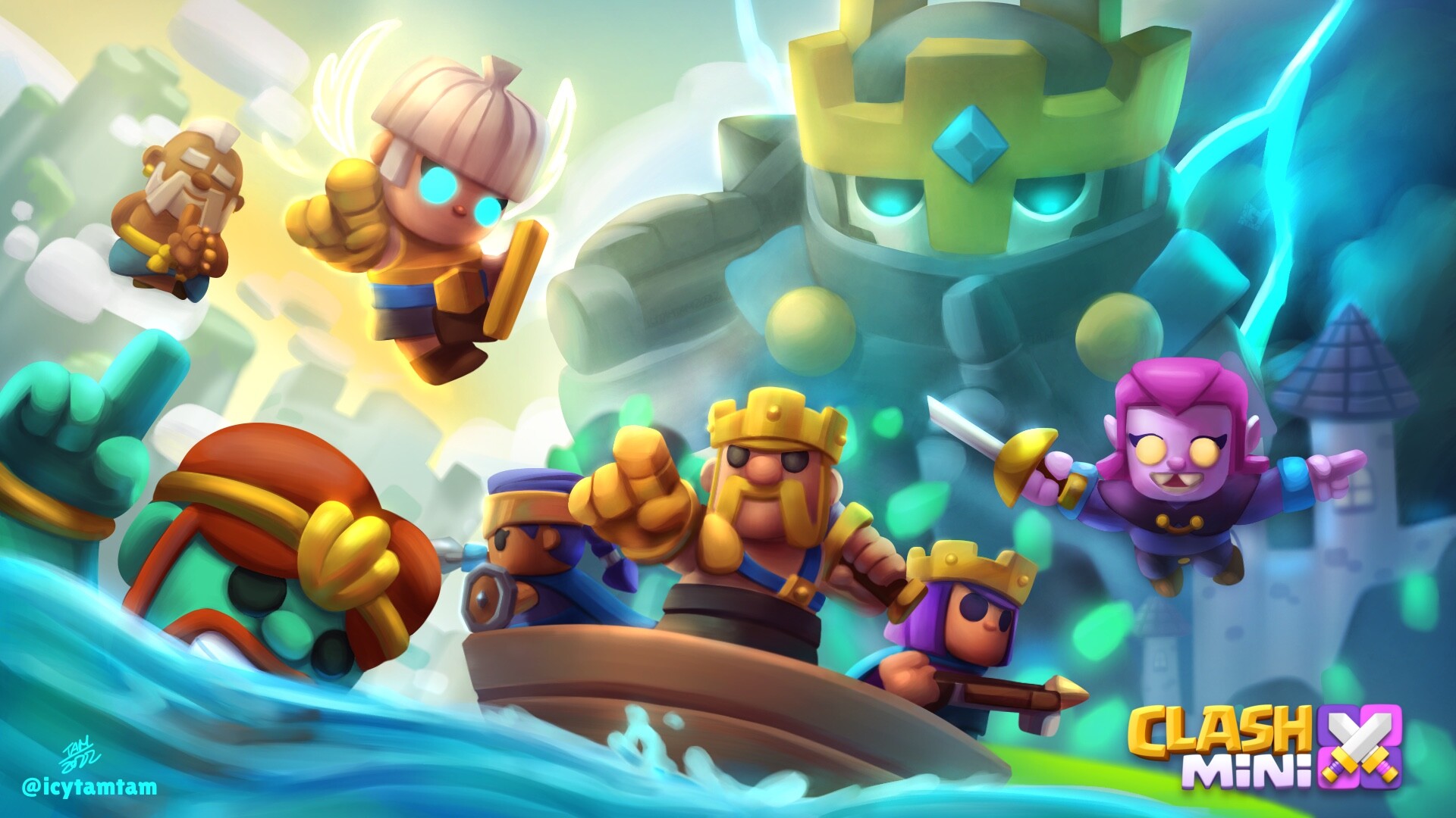 ArtStation Clash Mini 1st Anniversary Fan Art