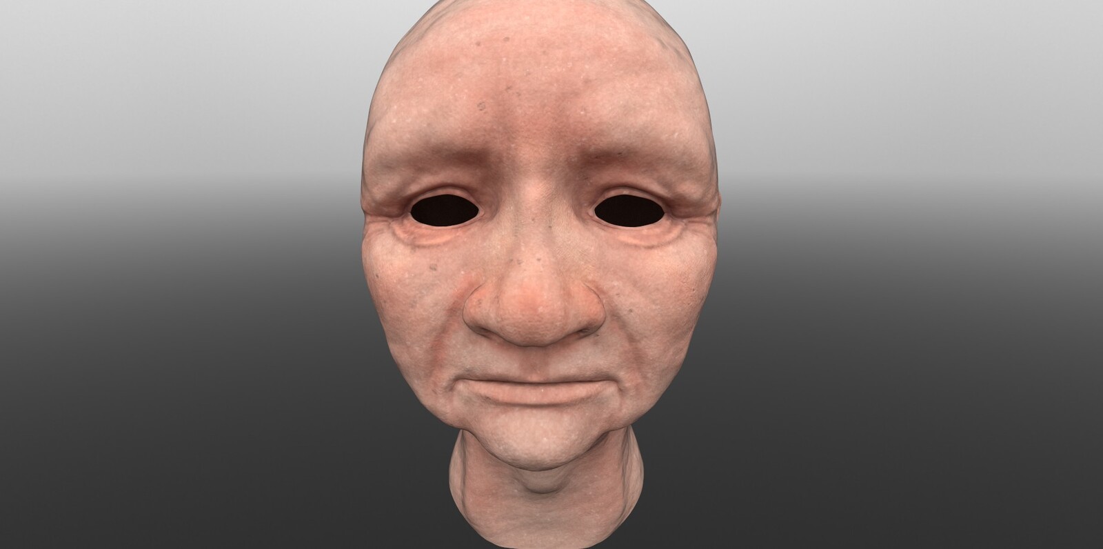 Head texture in Substance Painter.