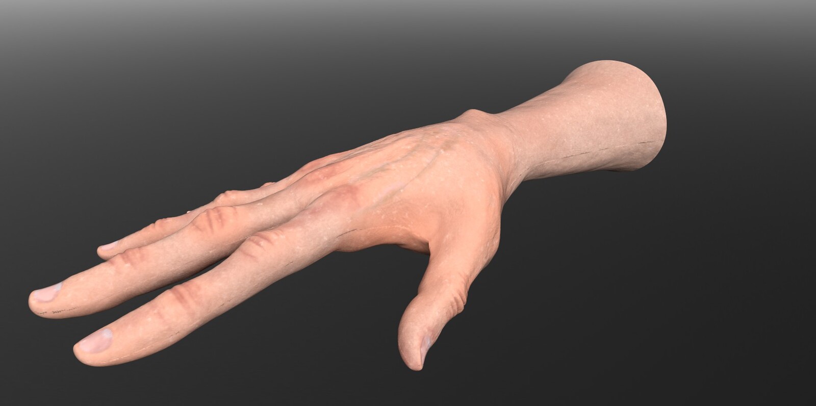 Hand texture in Substance Painter.
