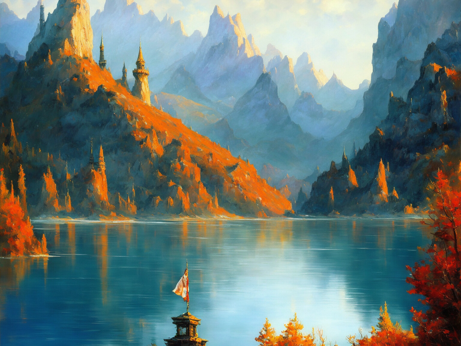 mountain lake
