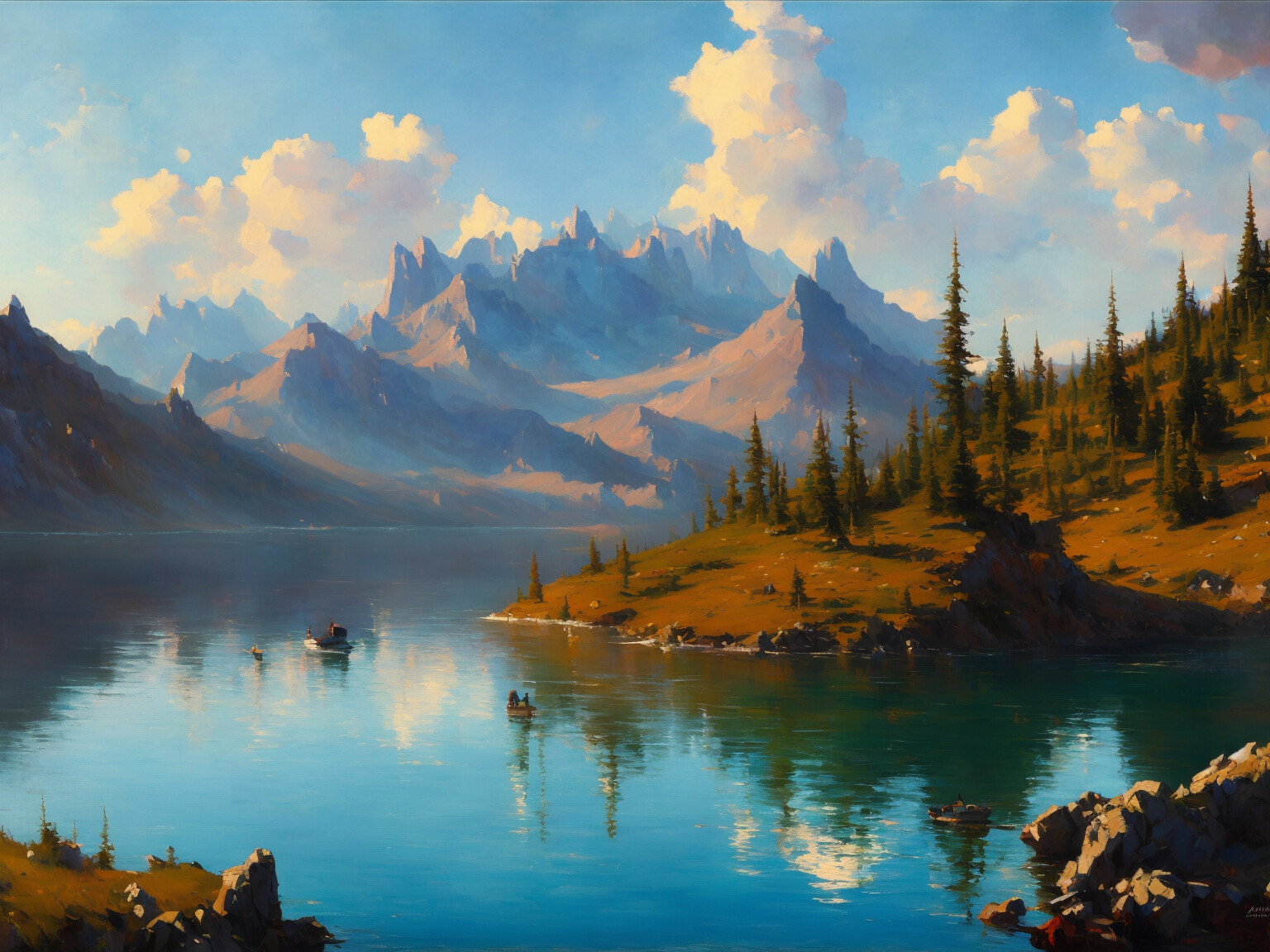 mountain lake