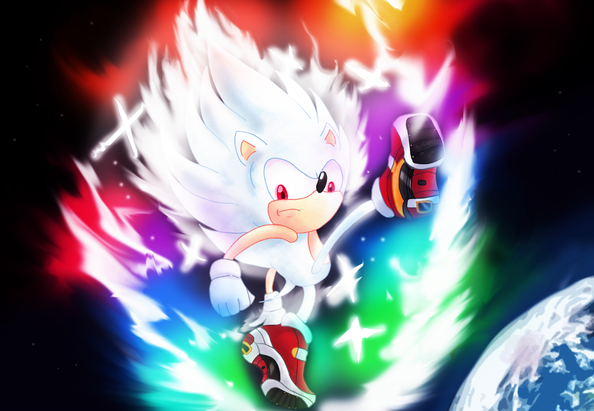 Hyper Sonic vs Super - Sonic The hedgehog Fan Page/Group