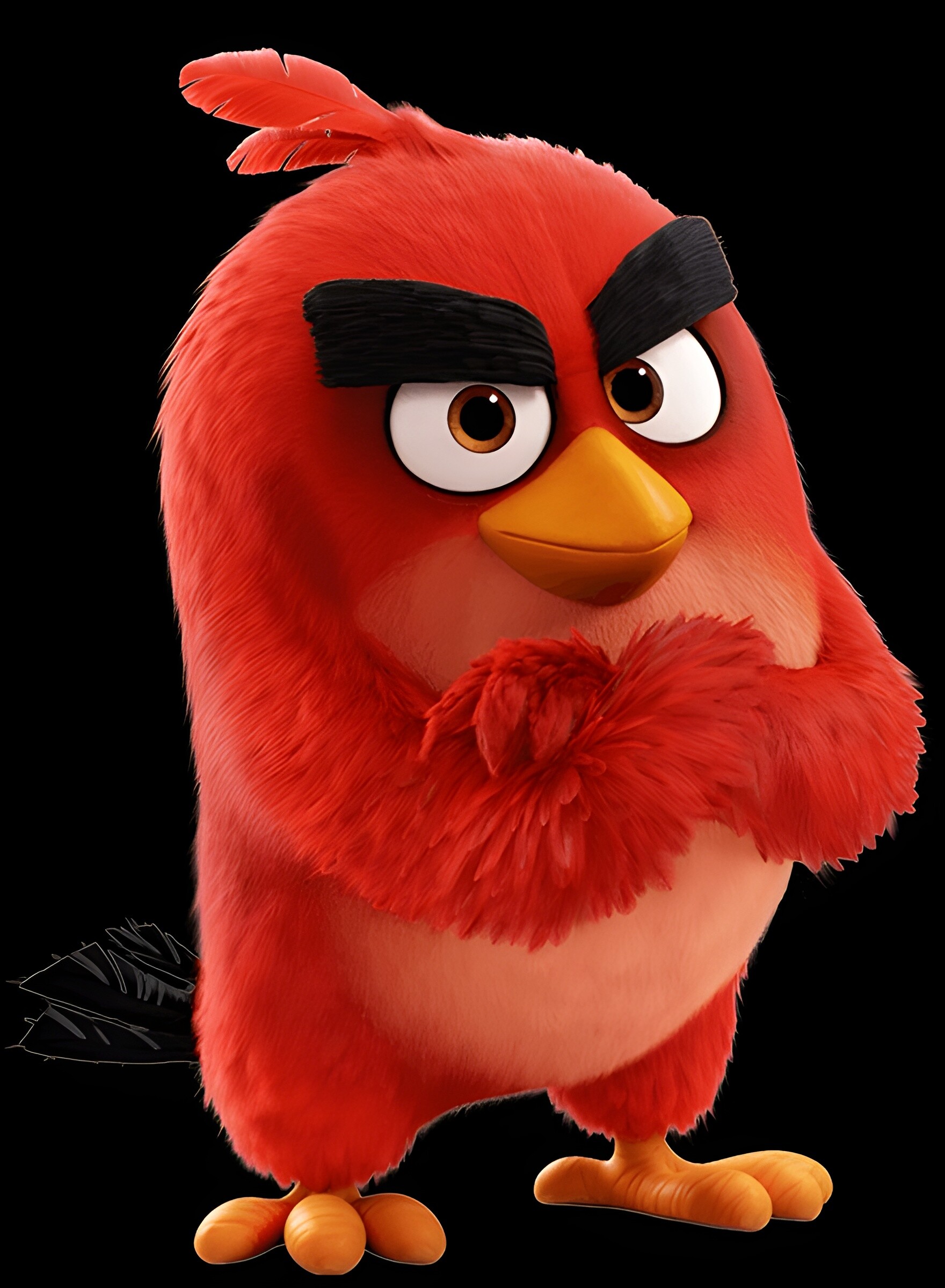 Artstation - The Angry Birds Movie 2 Red (Png)