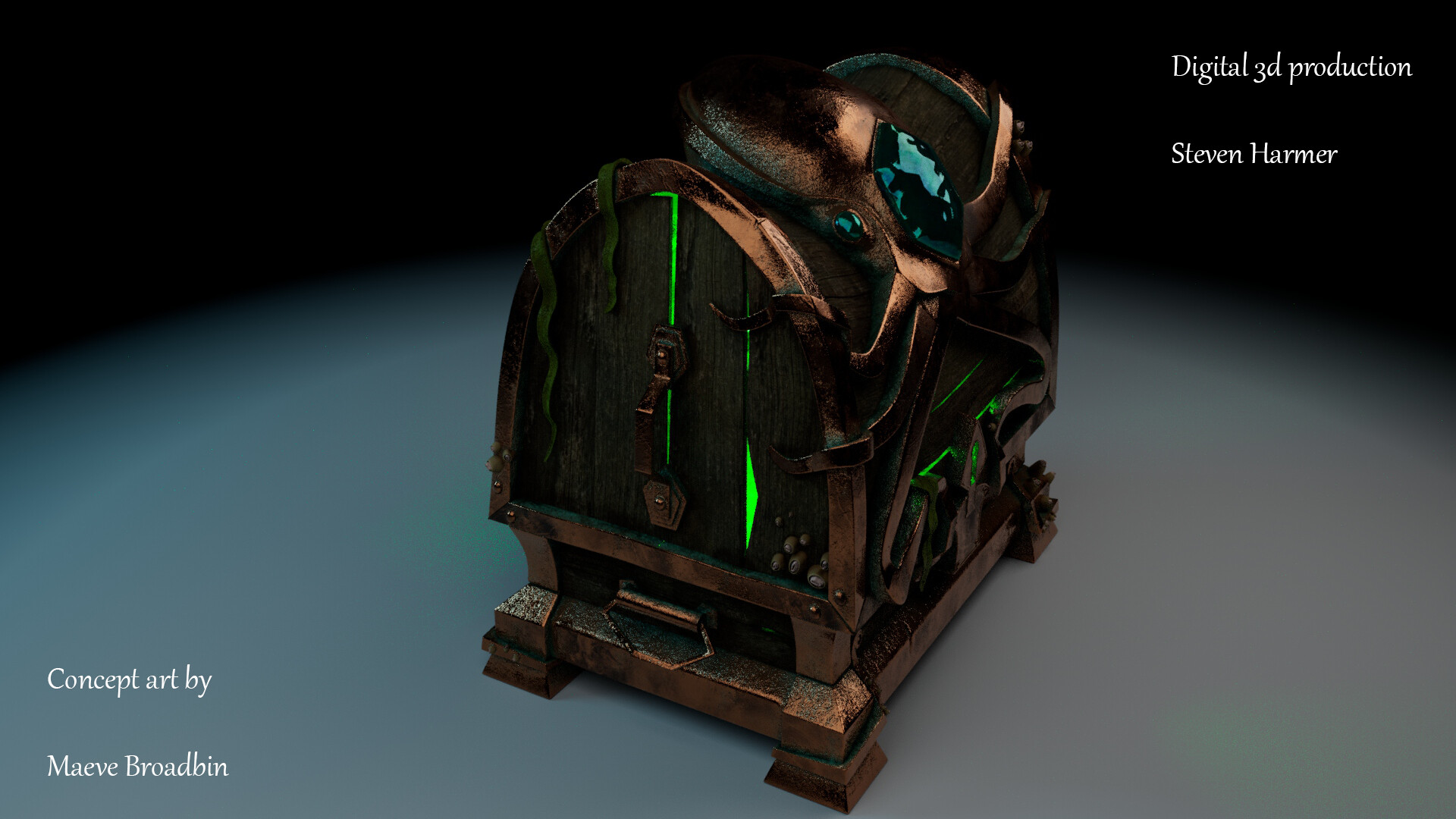 ArtStation - Student work of a Chest