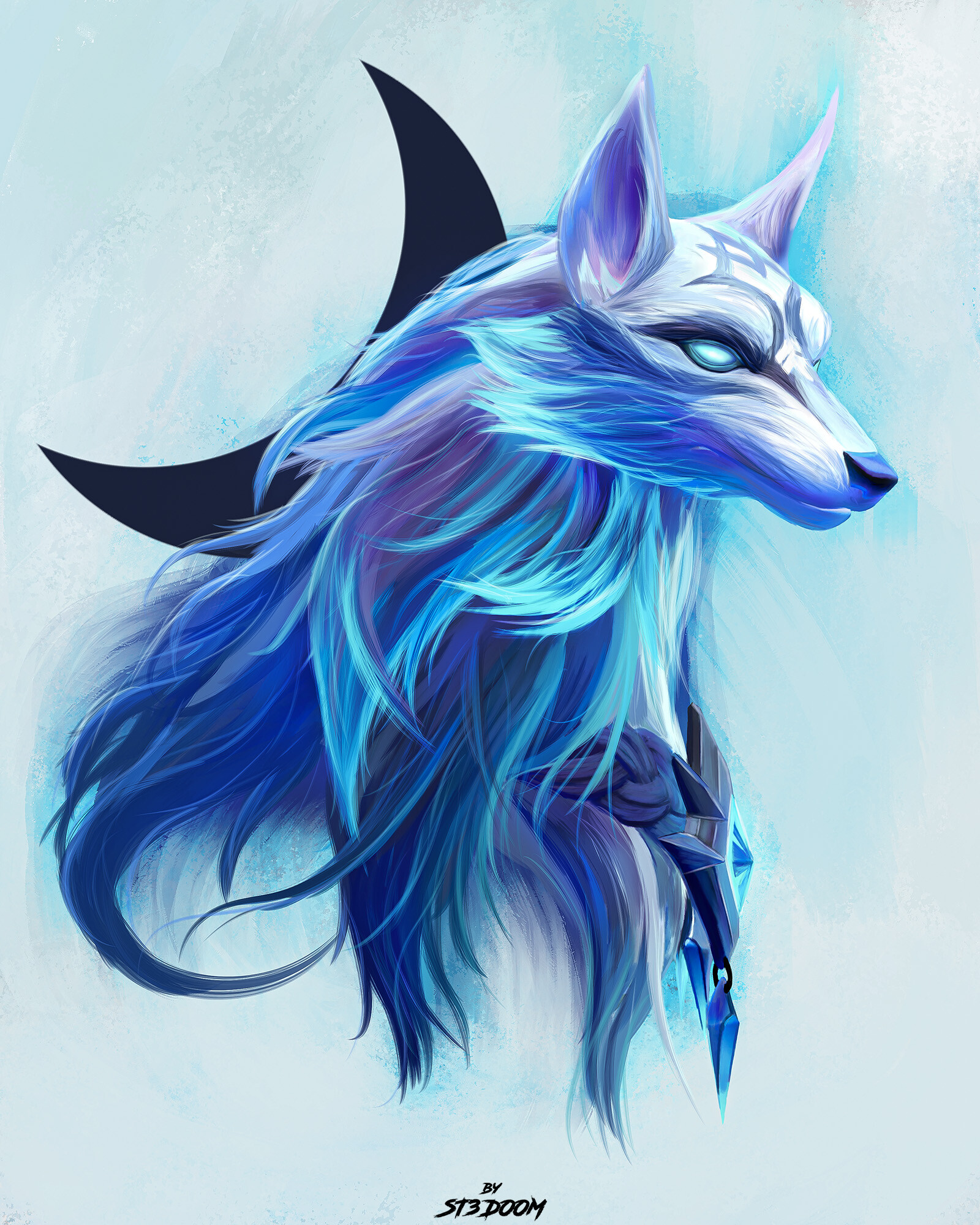 ArtStation Conduit of The Blue Heart