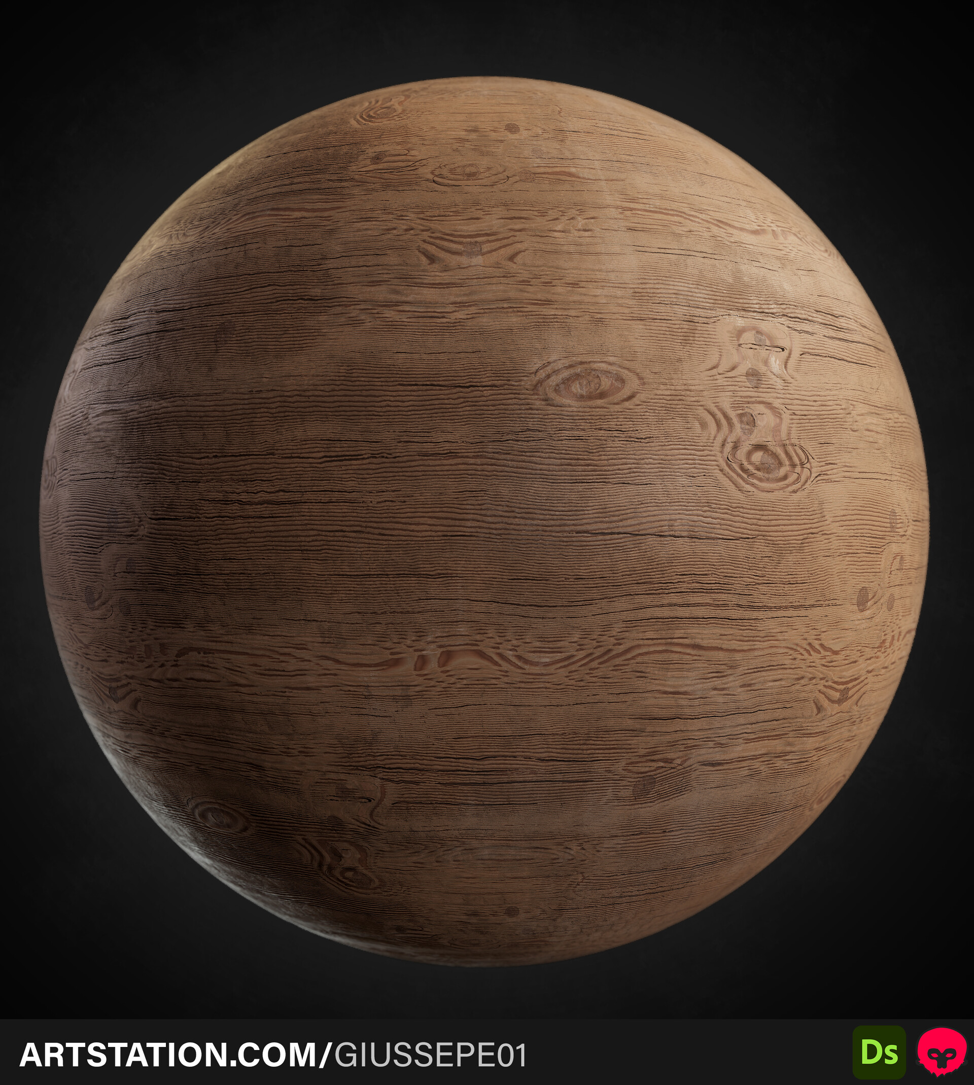 ArtStation Processed_Wood