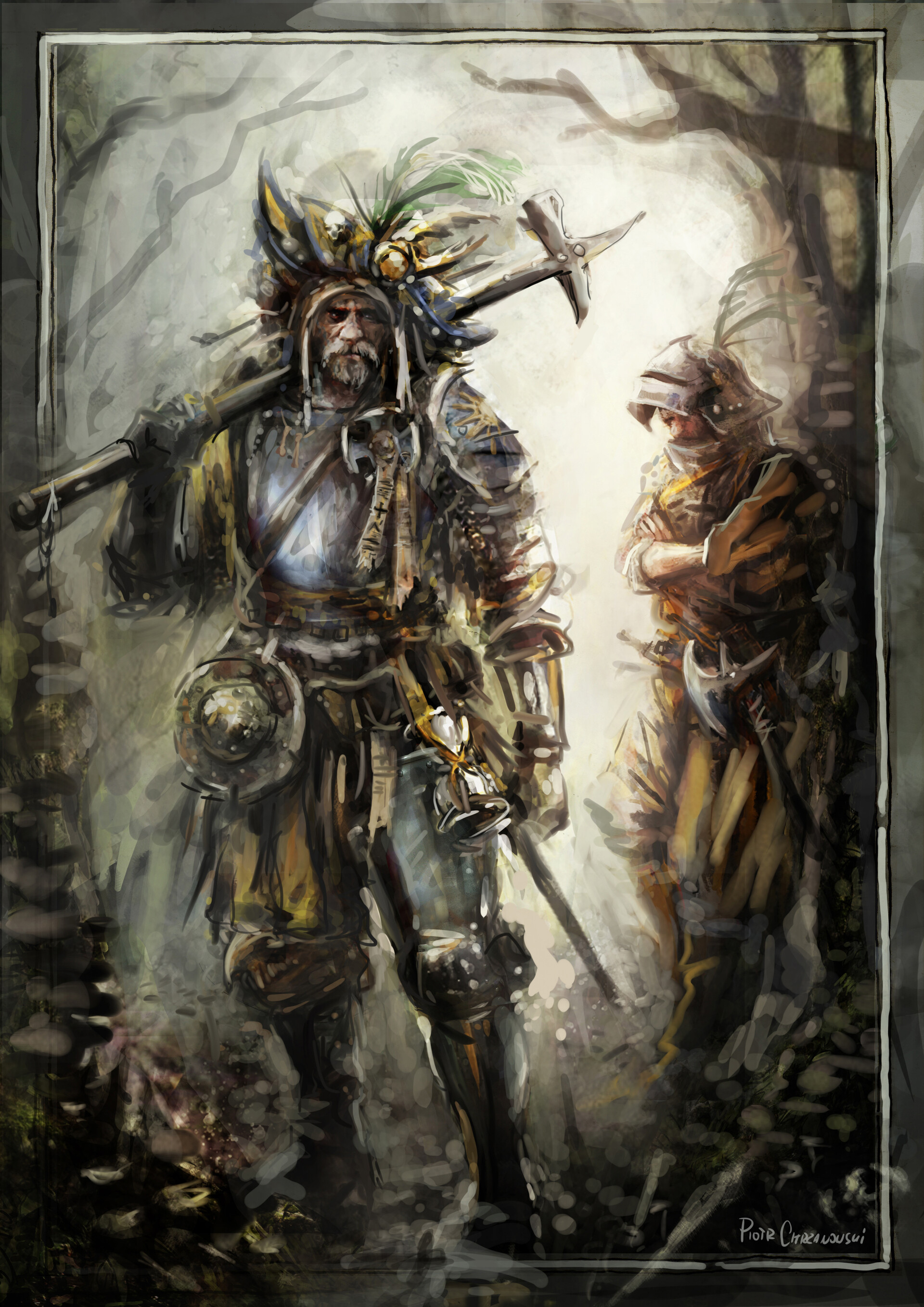 ArtStation Warhammer Averlander soldiers