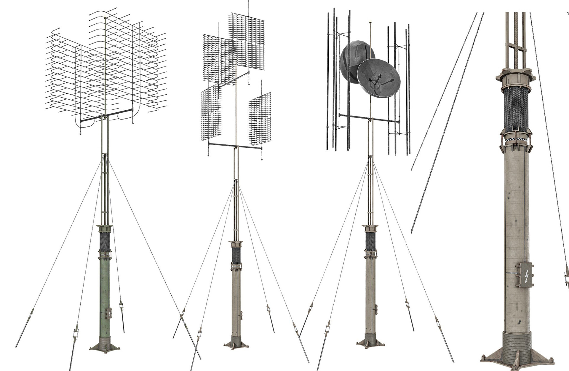 ArtStation Army Antenna Pack